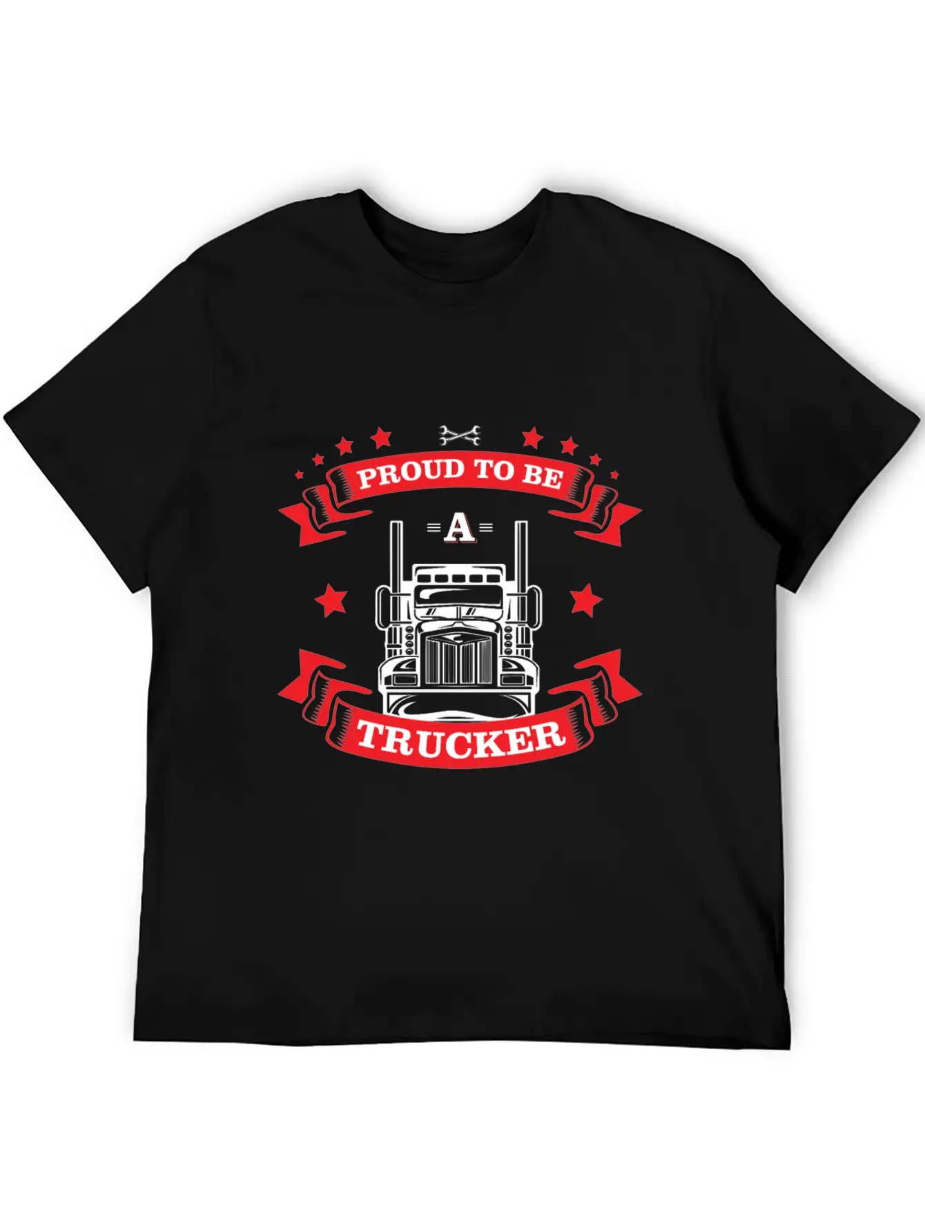 Truckers Truck Pride Gift Idea Lightweight Cotton T-Shirt – Daily Comfort Graphic Shirt