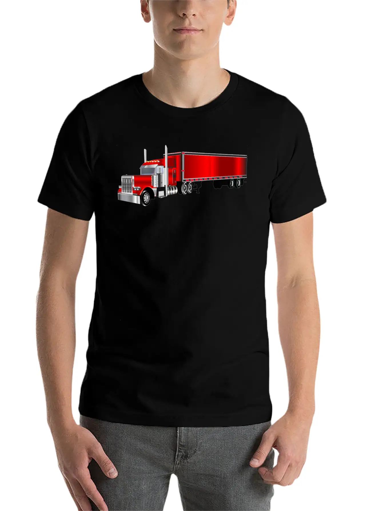 Trucking Basic Graphic T-Shirt – Daily Comfort In Soft Cotton