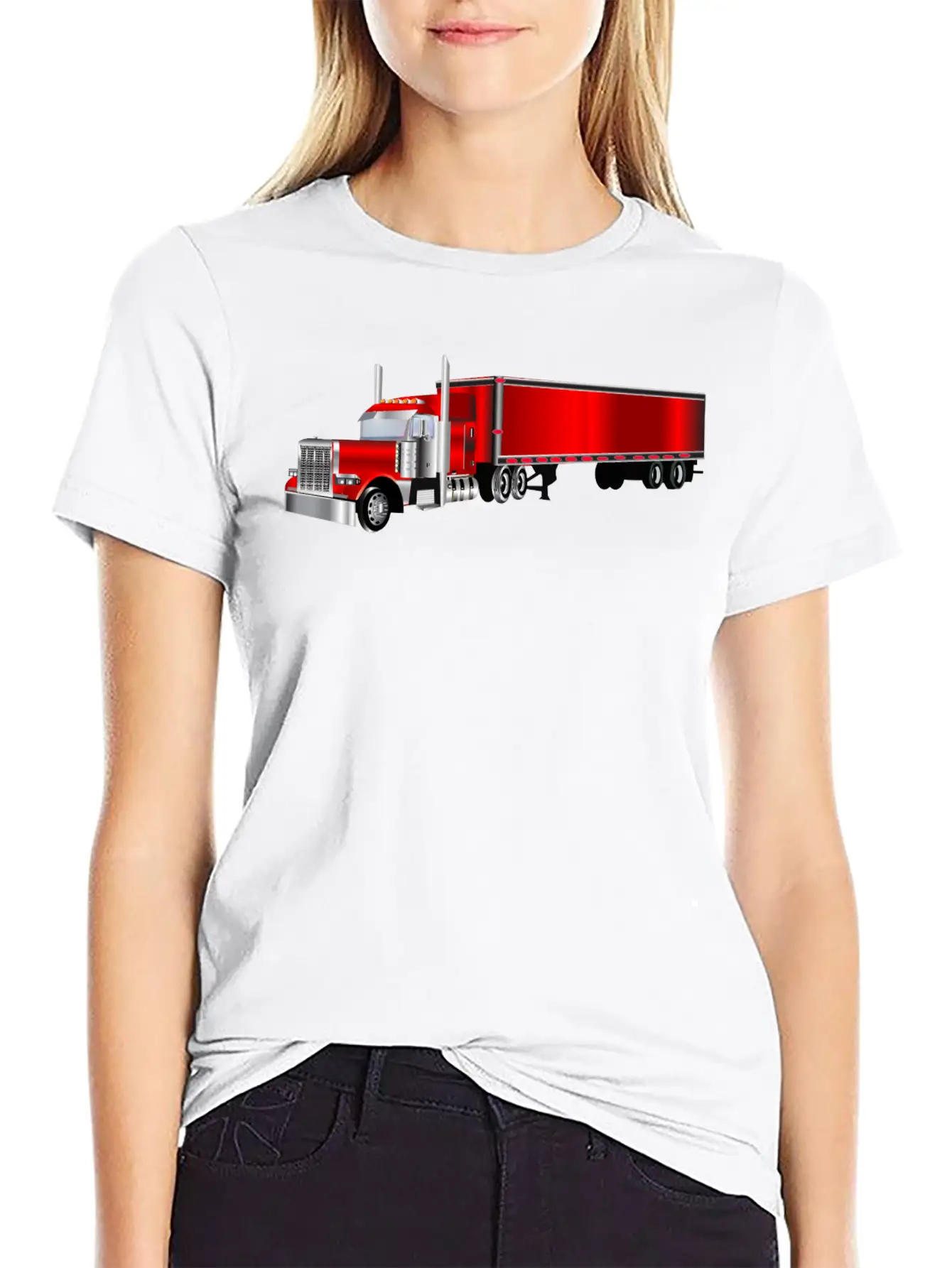 Trucking Basic Graphic T-Shirt – Daily Comfort In Soft Cotton
