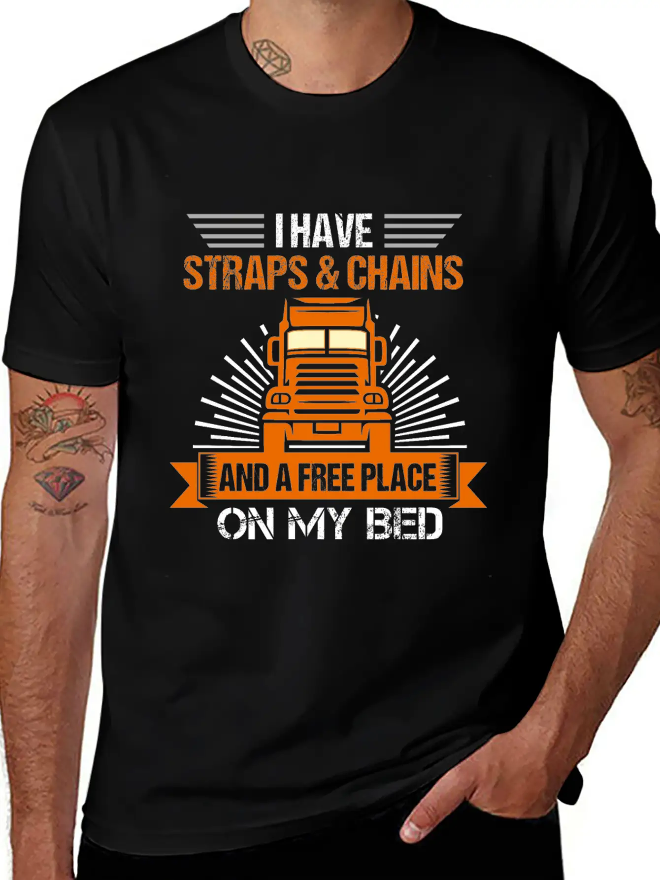 Trucking Flatbedder Cargo Vehicle Flatbed Truck Unisex Casual T-Shirt – Clean Design For Daily Comfort