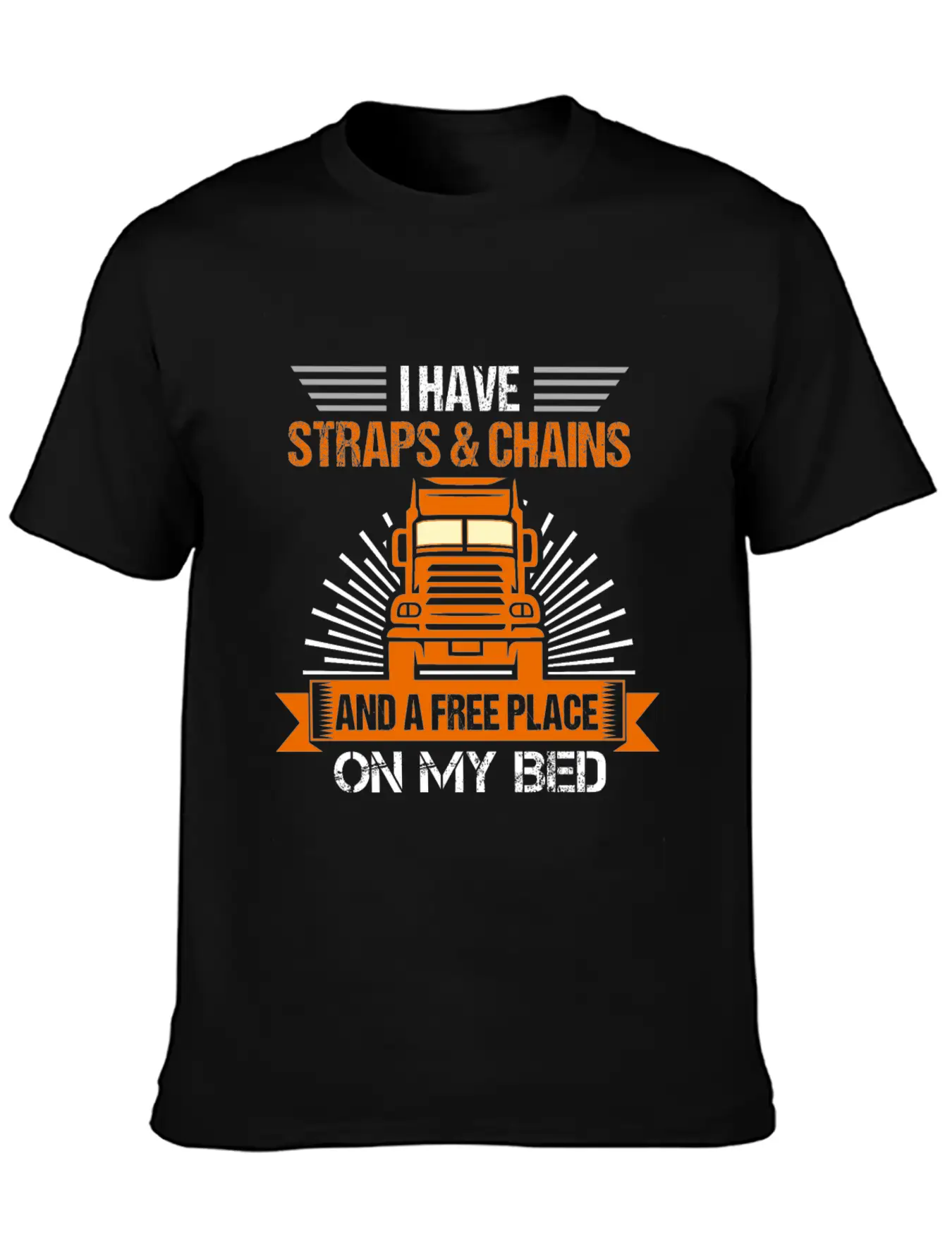 Trucking Flatbedder Cargo Vehicle Flatbed Truck Unisex Casual T-Shirt – Clean Design For Daily Comfort
