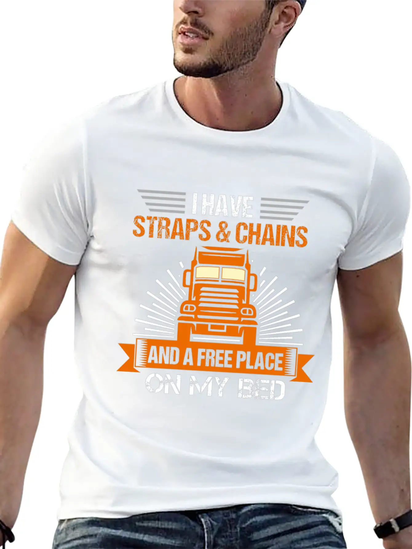 Trucking Flatbedder Cargo Vehicle Flatbed Truck Unisex Casual T-Shirt – Clean Design For Daily Comfort