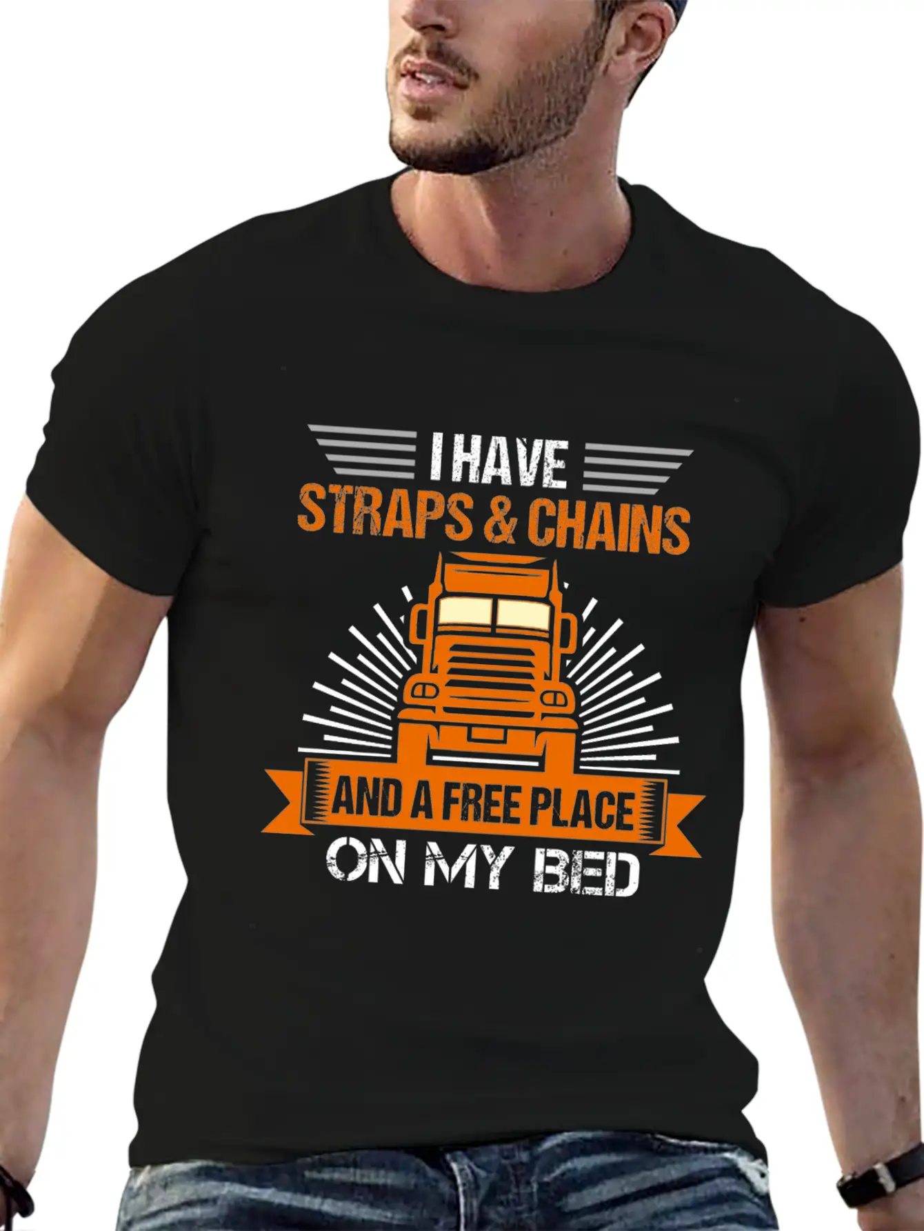 Trucking Flatbedder Cargo Vehicle Flatbed Truck Unisex Casual T-Shirt – Clean Design For Daily Comfort