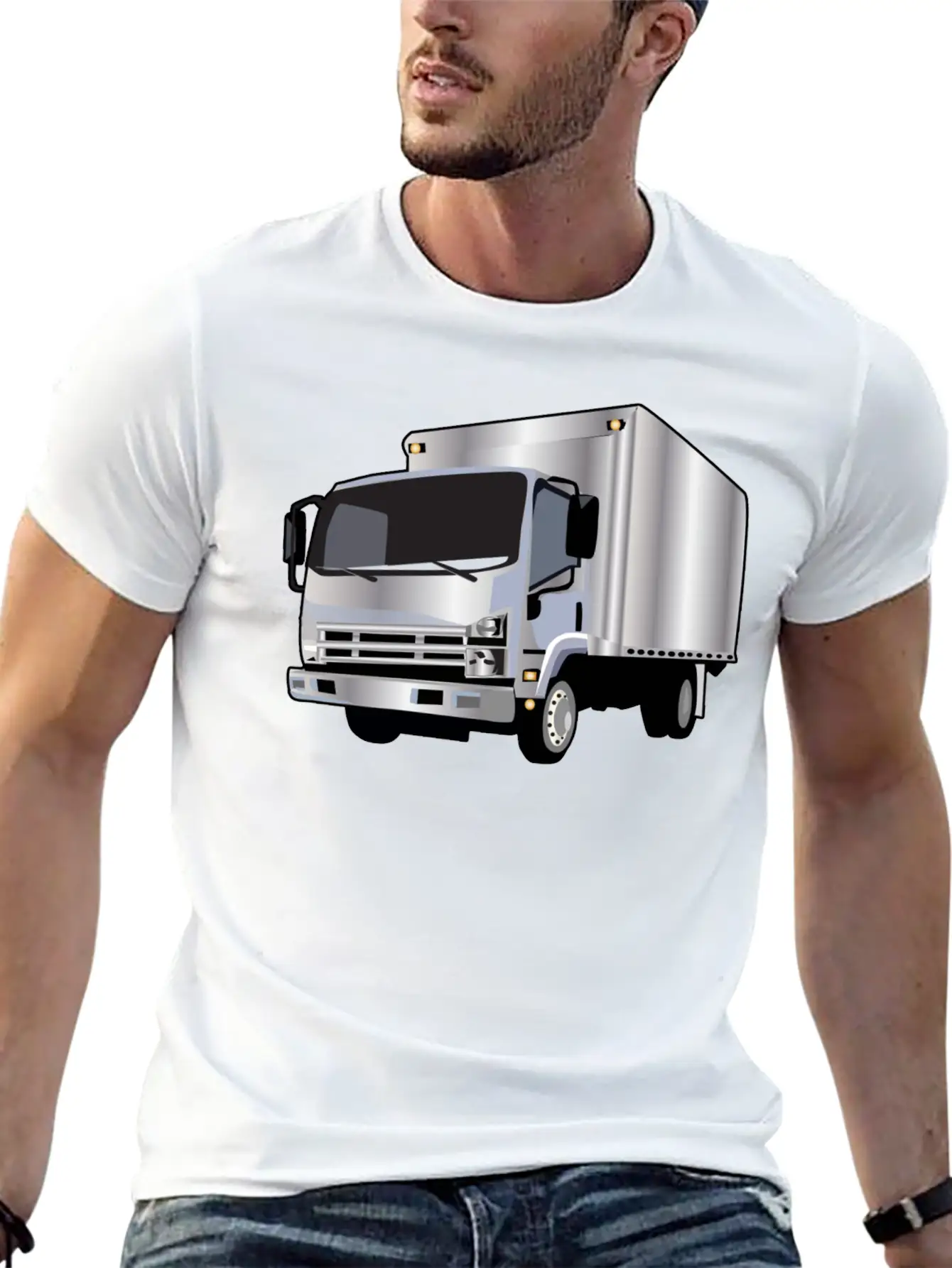 Trucking Unisex Casual T-Shirt – Clean Design For Daily Comfort