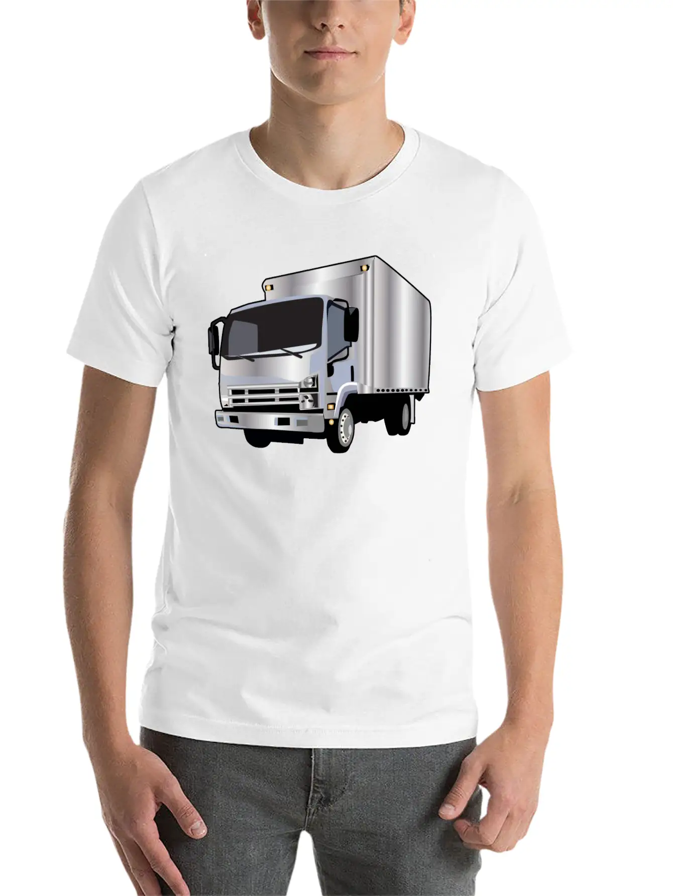 Trucking Unisex Casual T-Shirt – Clean Design For Daily Comfort