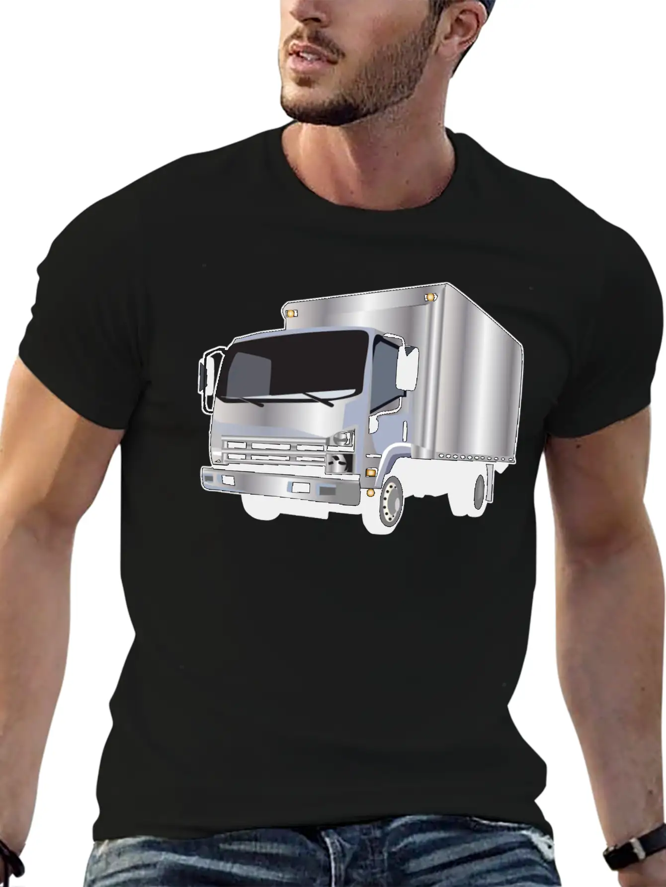 Trucking Unisex Casual T-Shirt – Clean Design For Daily Comfort