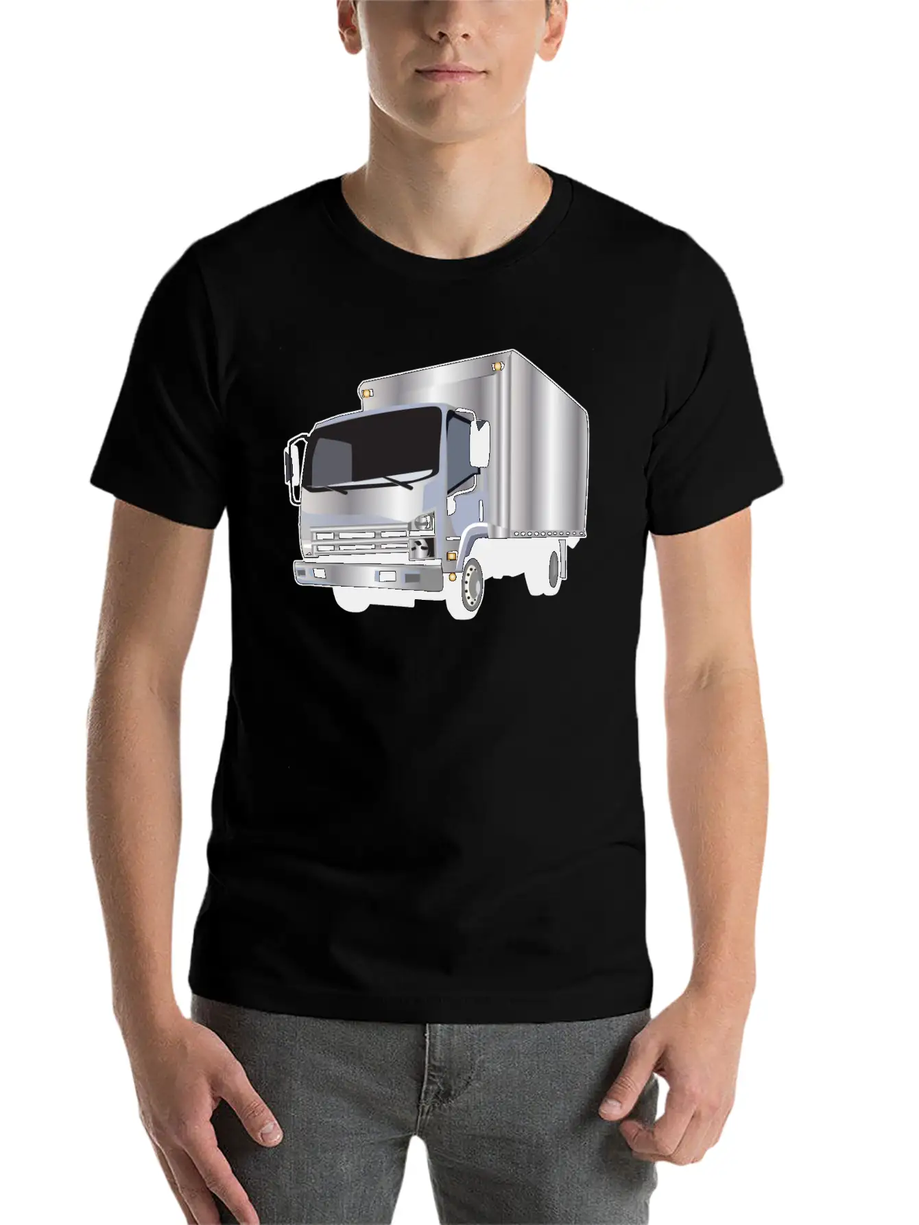 Trucking Unisex Casual T-Shirt – Clean Design For Daily Comfort