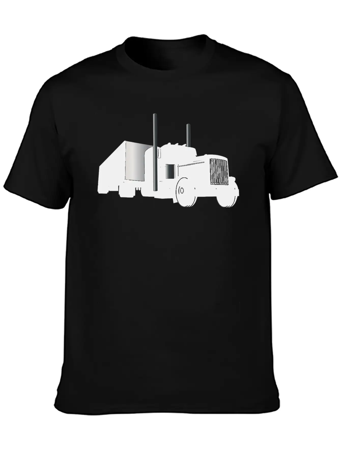 Trucking,Truckers,American Truckers,Diesel T-shirt Relaxed Everyday Tee – Lightweight And Durable Cotton