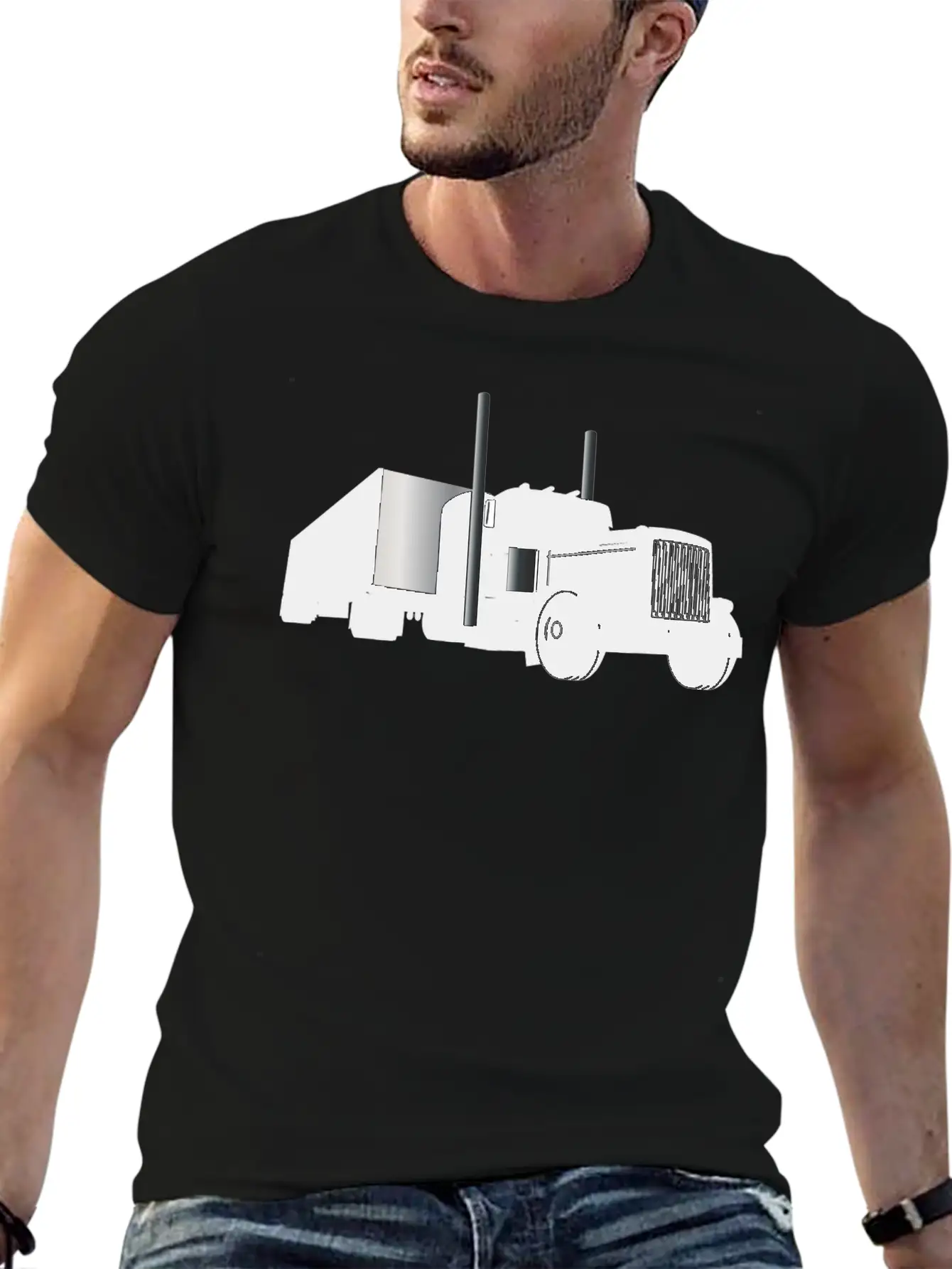 Trucking,Truckers,American Truckers,Diesel T-shirt Soft Cotton Short Sleeve Tee – Unisex Wardrobe Staple