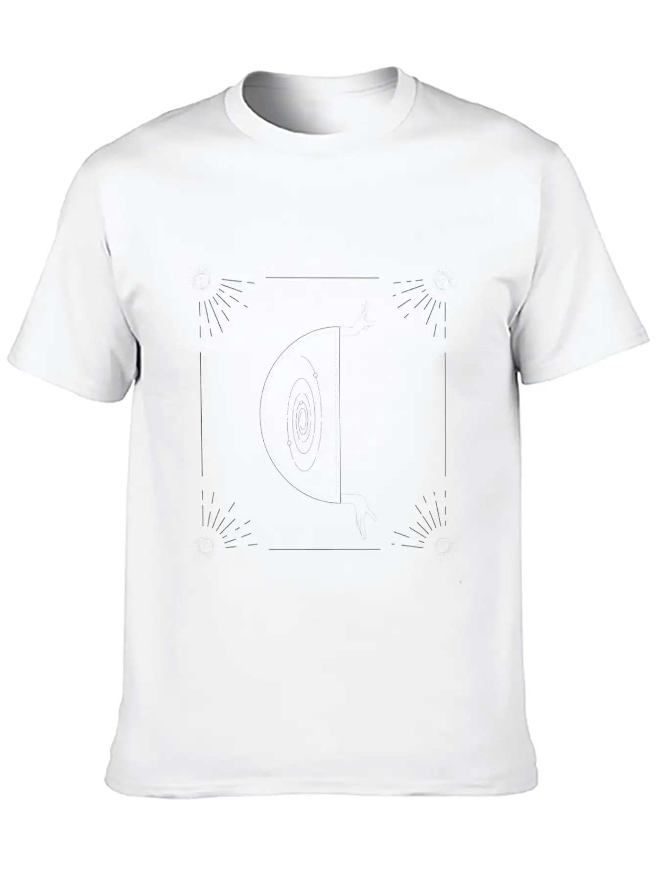 True Universe Basic Graphic T-Shirt – Daily Comfort In Soft Cotton
