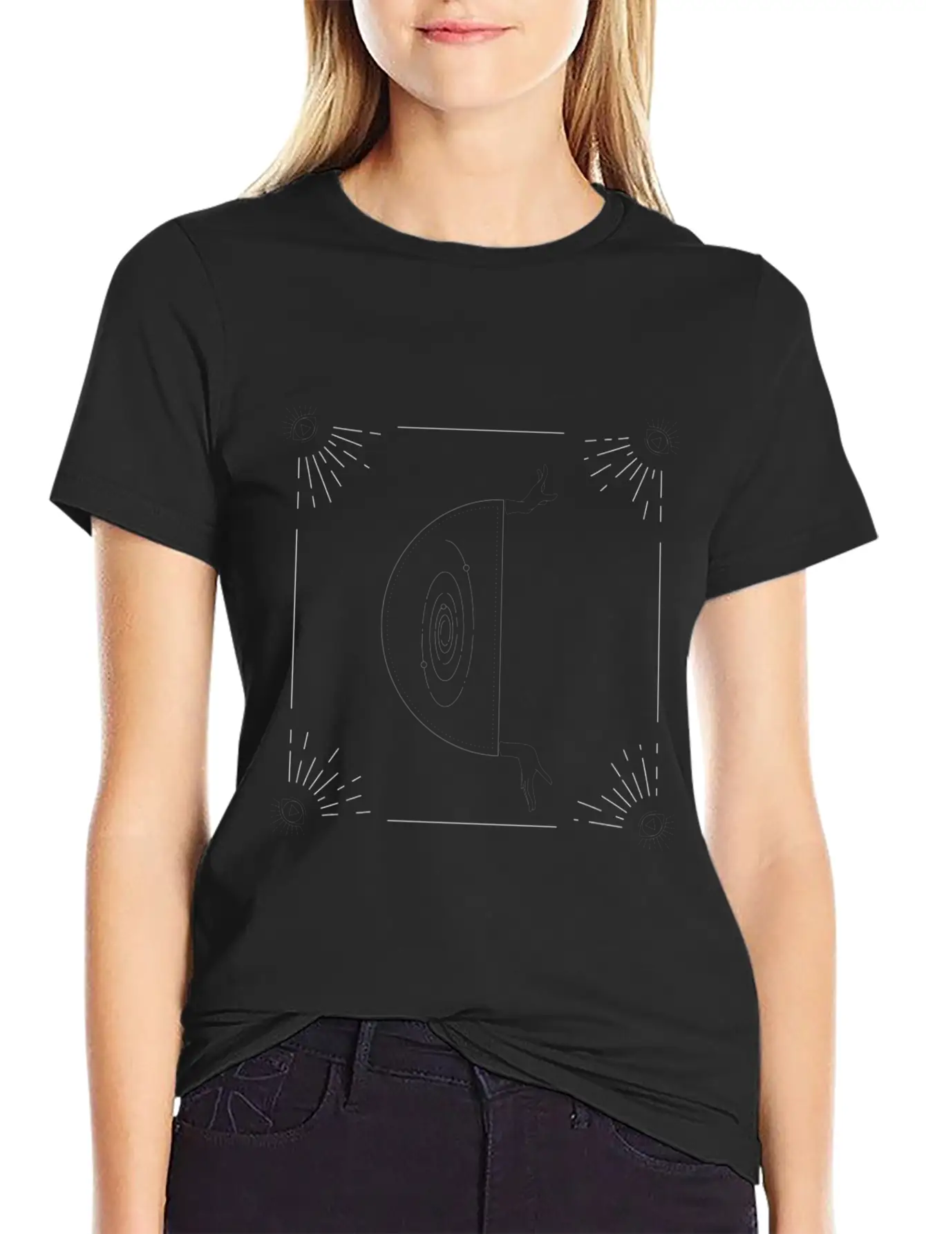 True Universe Basic Graphic T-Shirt – Daily Comfort In Soft Cotton