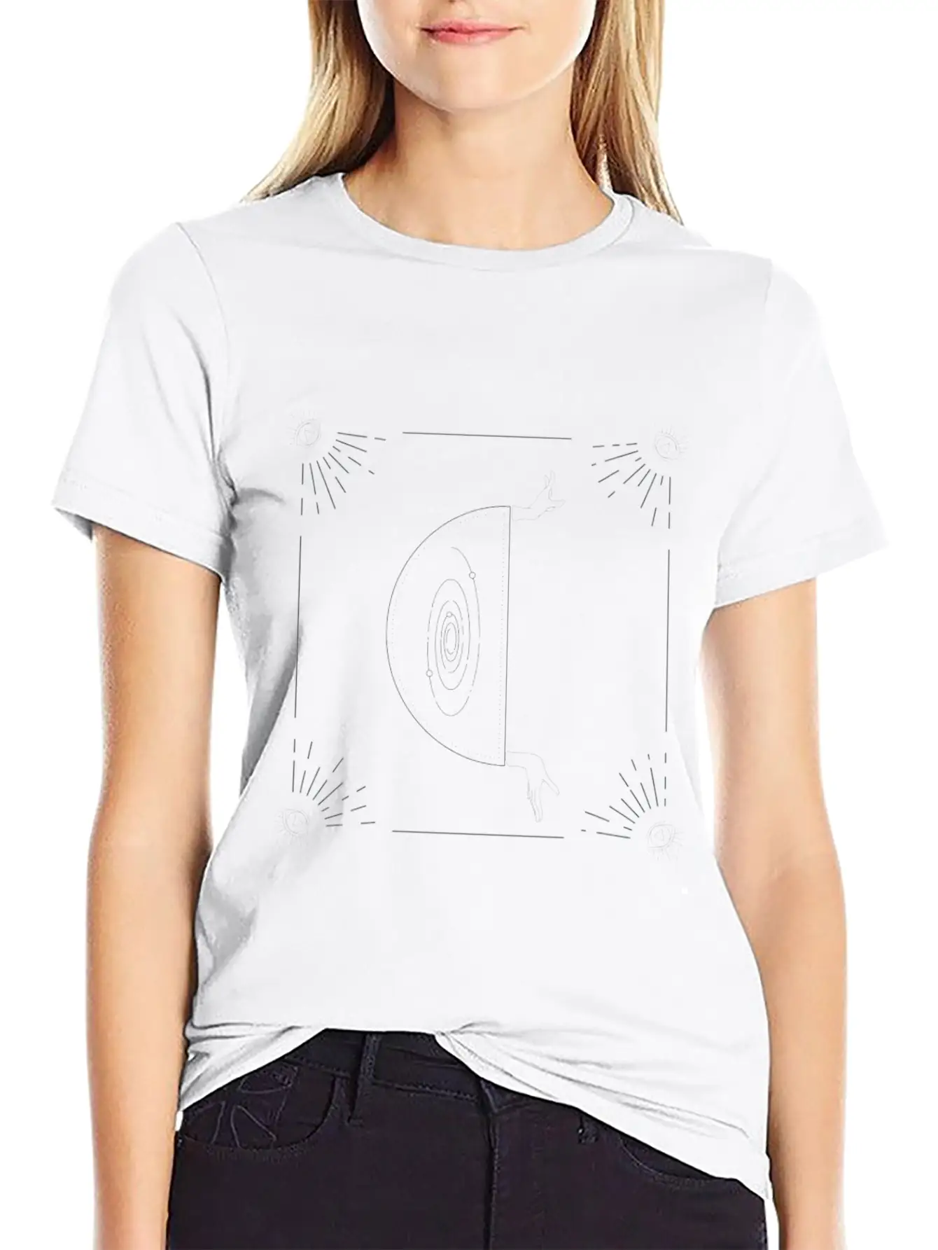 True Universe Basic Graphic T-Shirt – Daily Comfort In Soft Cotton
