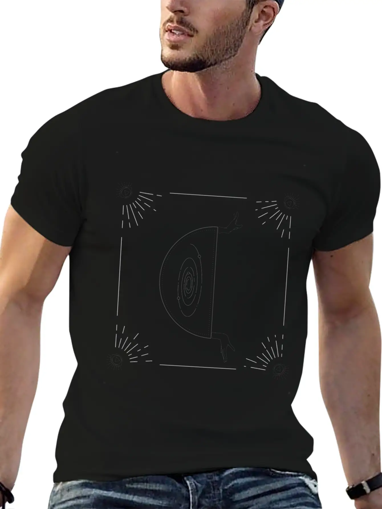 True Universe Basic Graphic T-Shirt – Daily Comfort In Soft Cotton