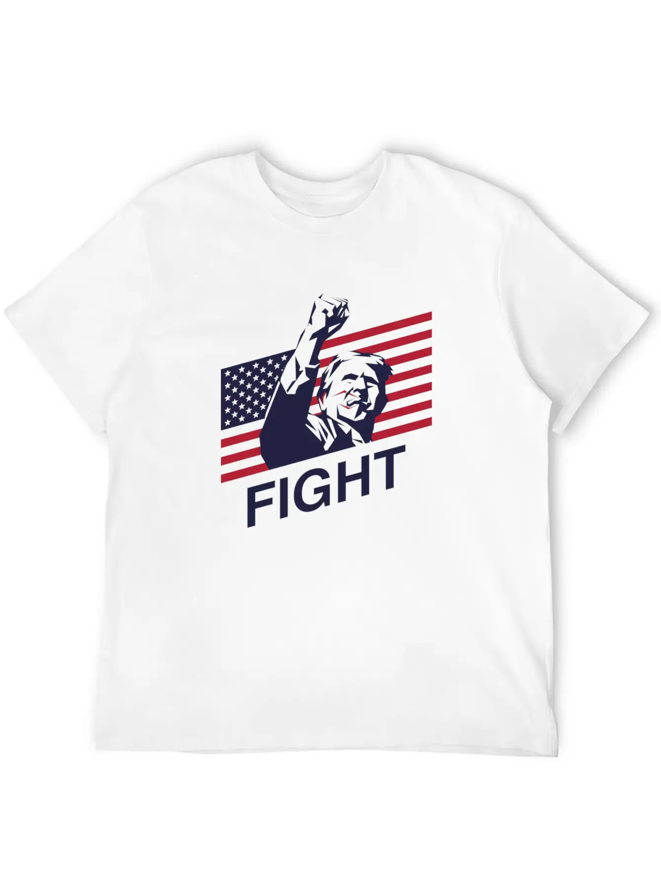 Trump: The Patriot's Fight Soft Cotton Short Sleeve Tee – Unisex Wardrobe Staple