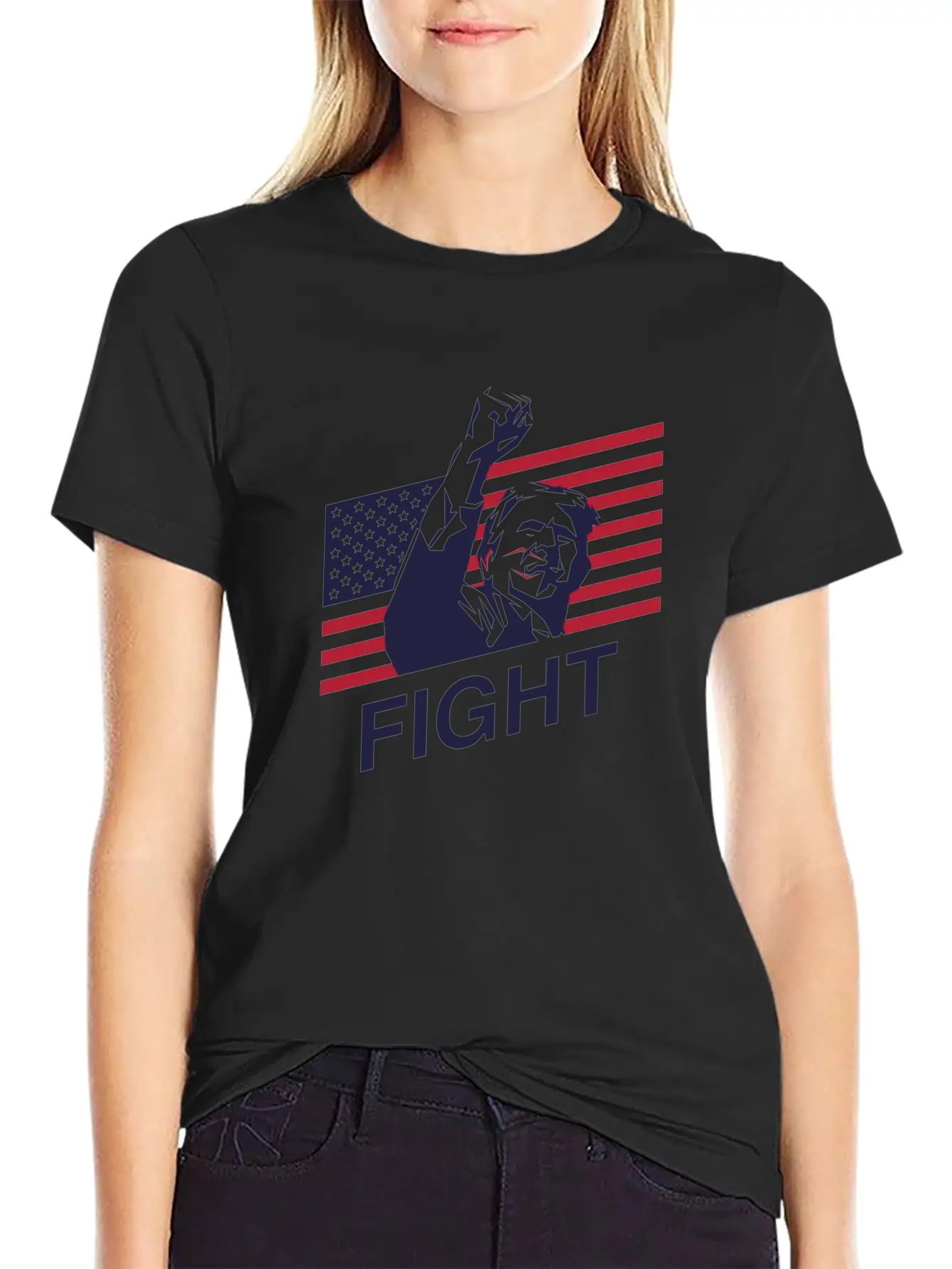 Trump: The Patriot's Fight Soft Cotton Short Sleeve Tee – Unisex Wardrobe Staple