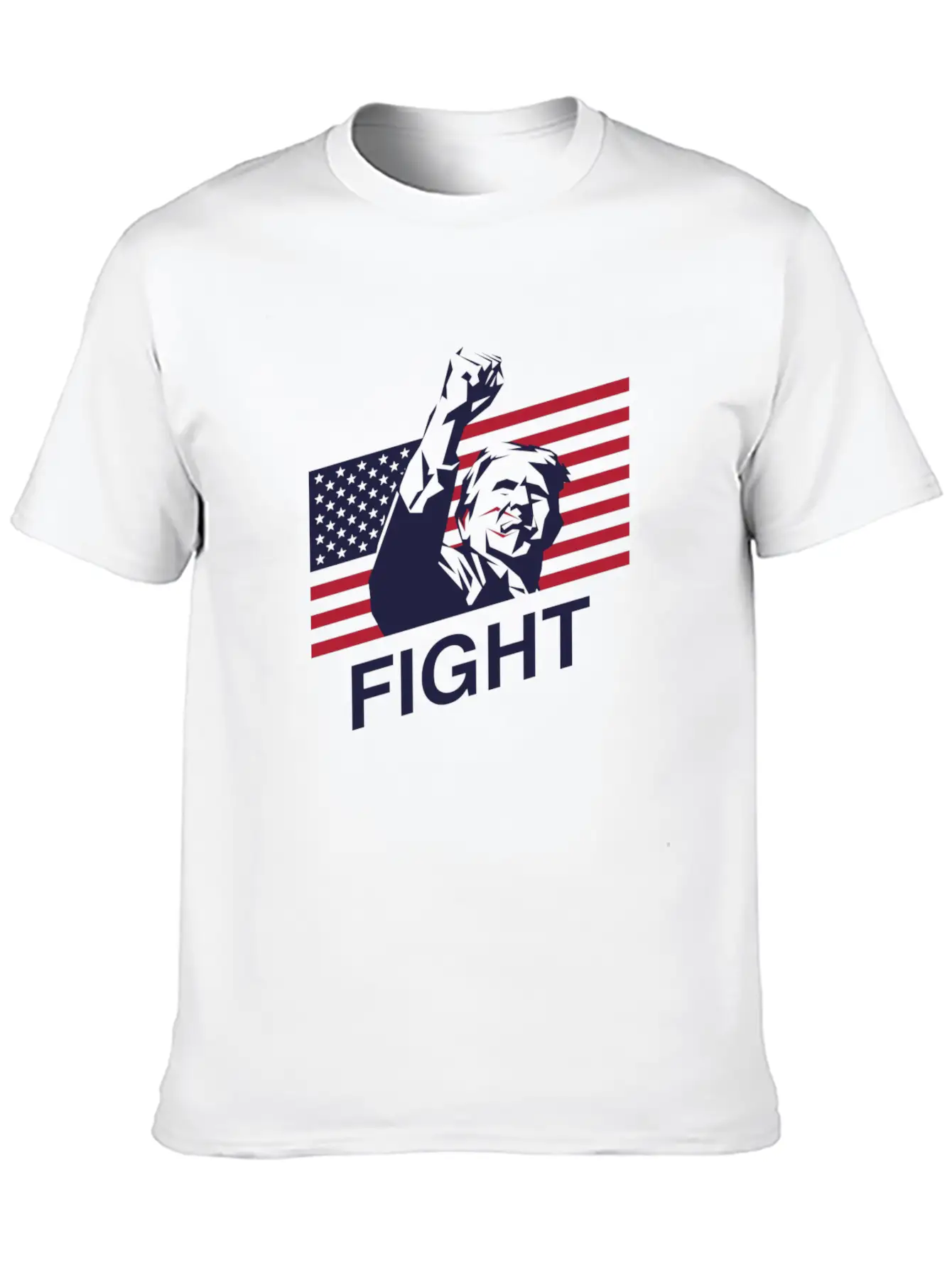 Trump: The Patriot's Fight Soft Cotton Short Sleeve Tee – Unisex Wardrobe Staple