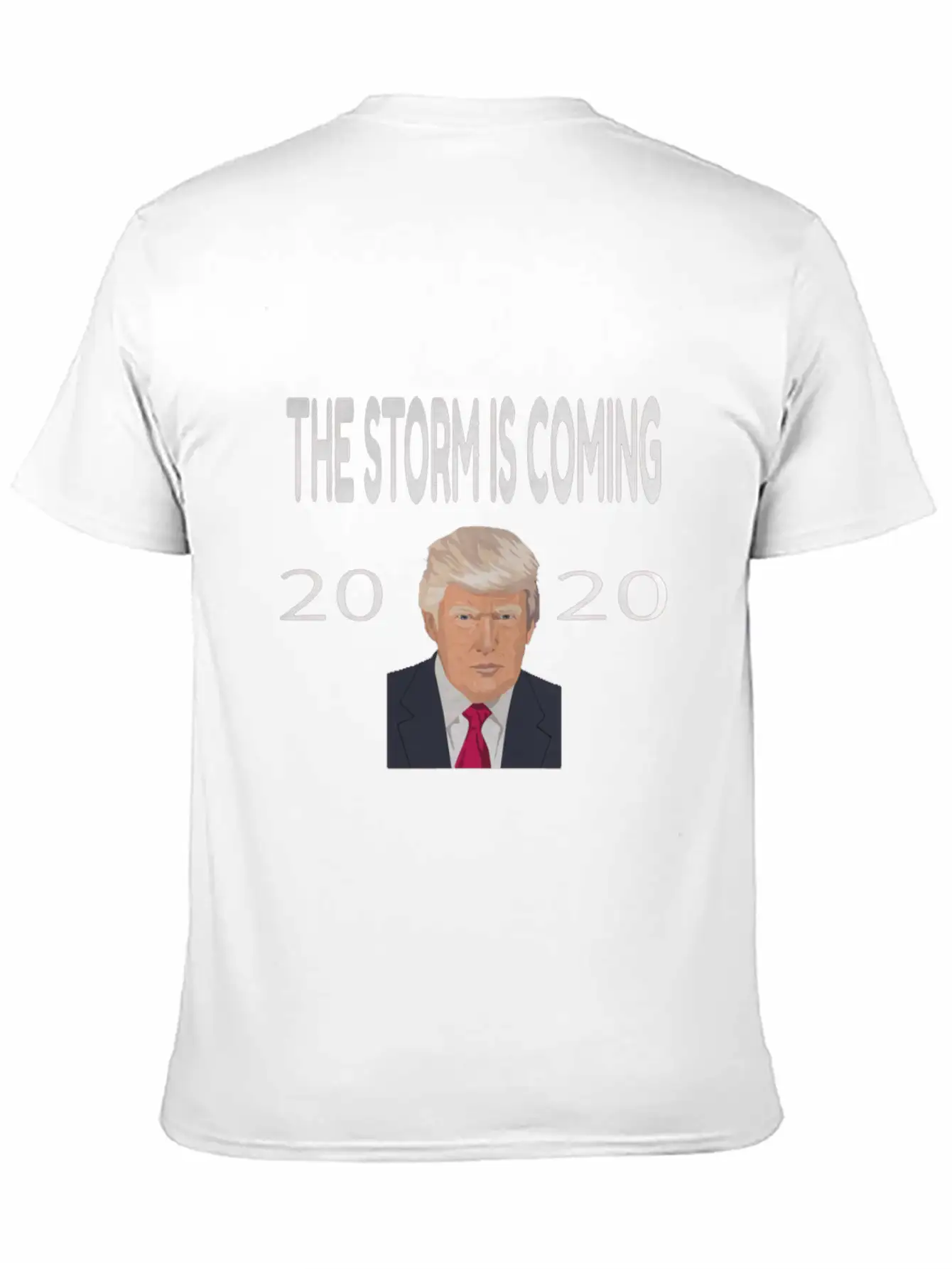 Trump The Storm Is Coming 2020 Essential Cotton Tee For Daily Outfits – Unisex Style