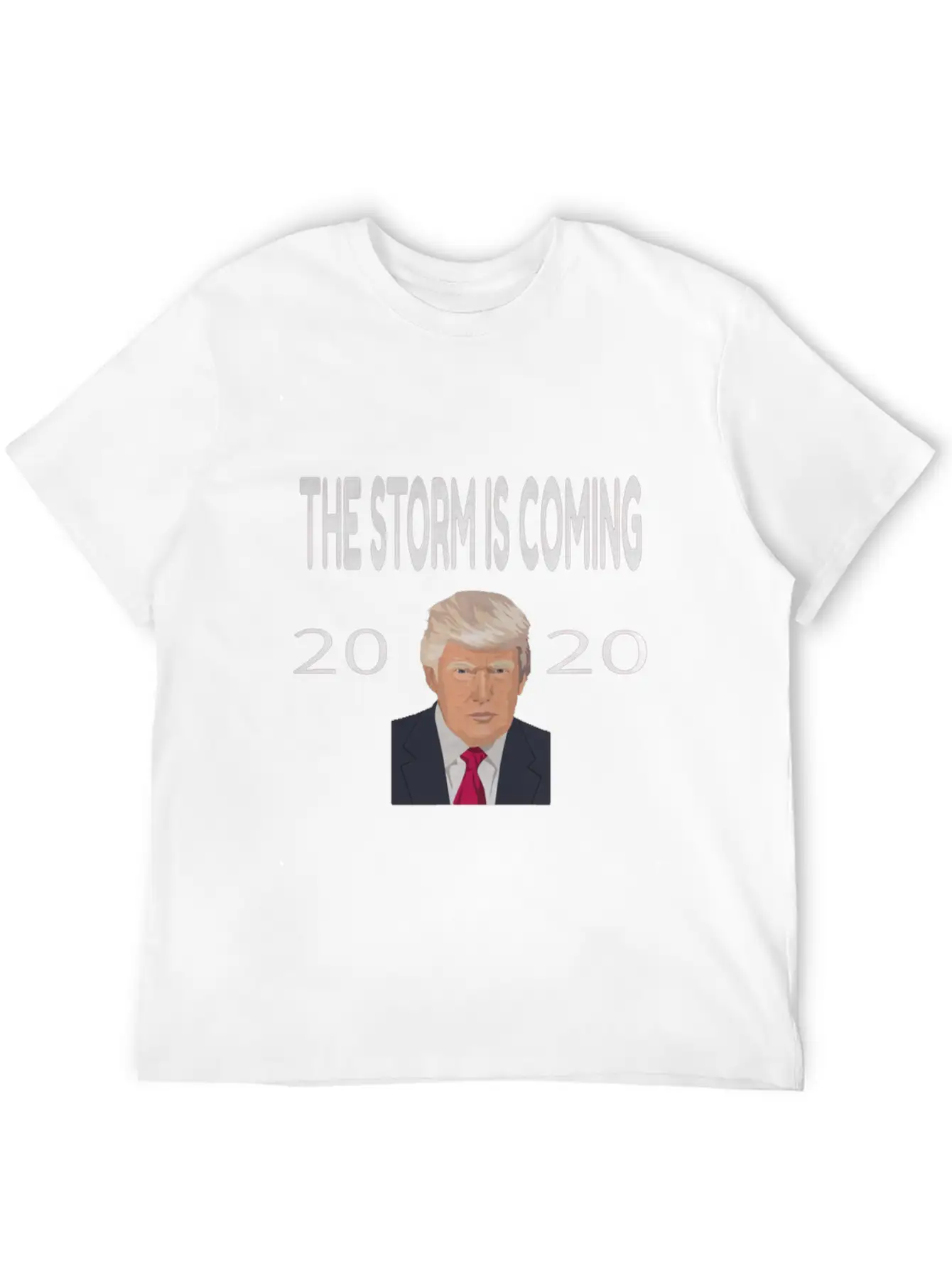Trump The Storm Is Coming 2020 Essential Cotton Tee For Daily Outfits – Unisex Style