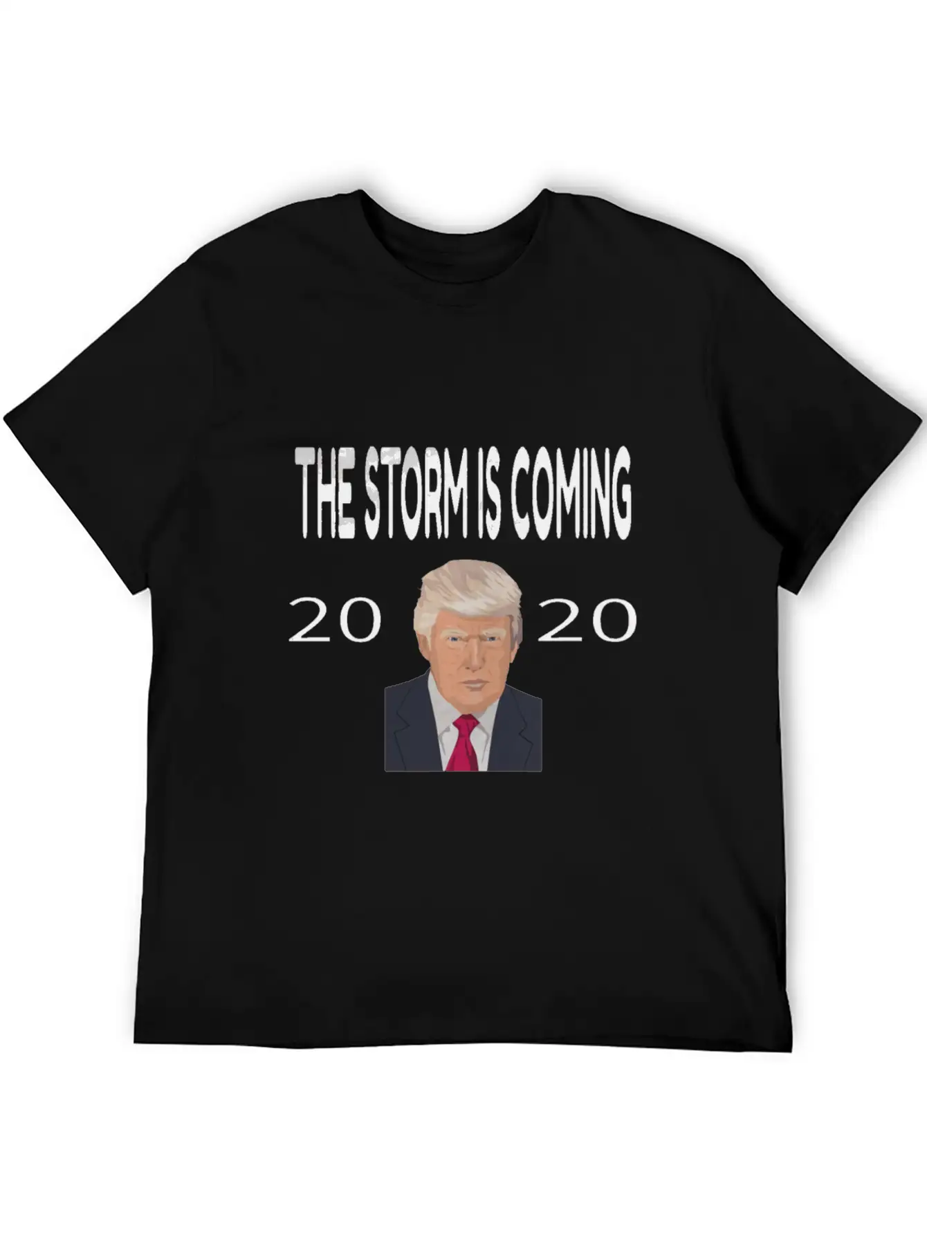 Trump The Storm Is Coming 2020 Essential Cotton Tee For Daily Outfits – Unisex Style