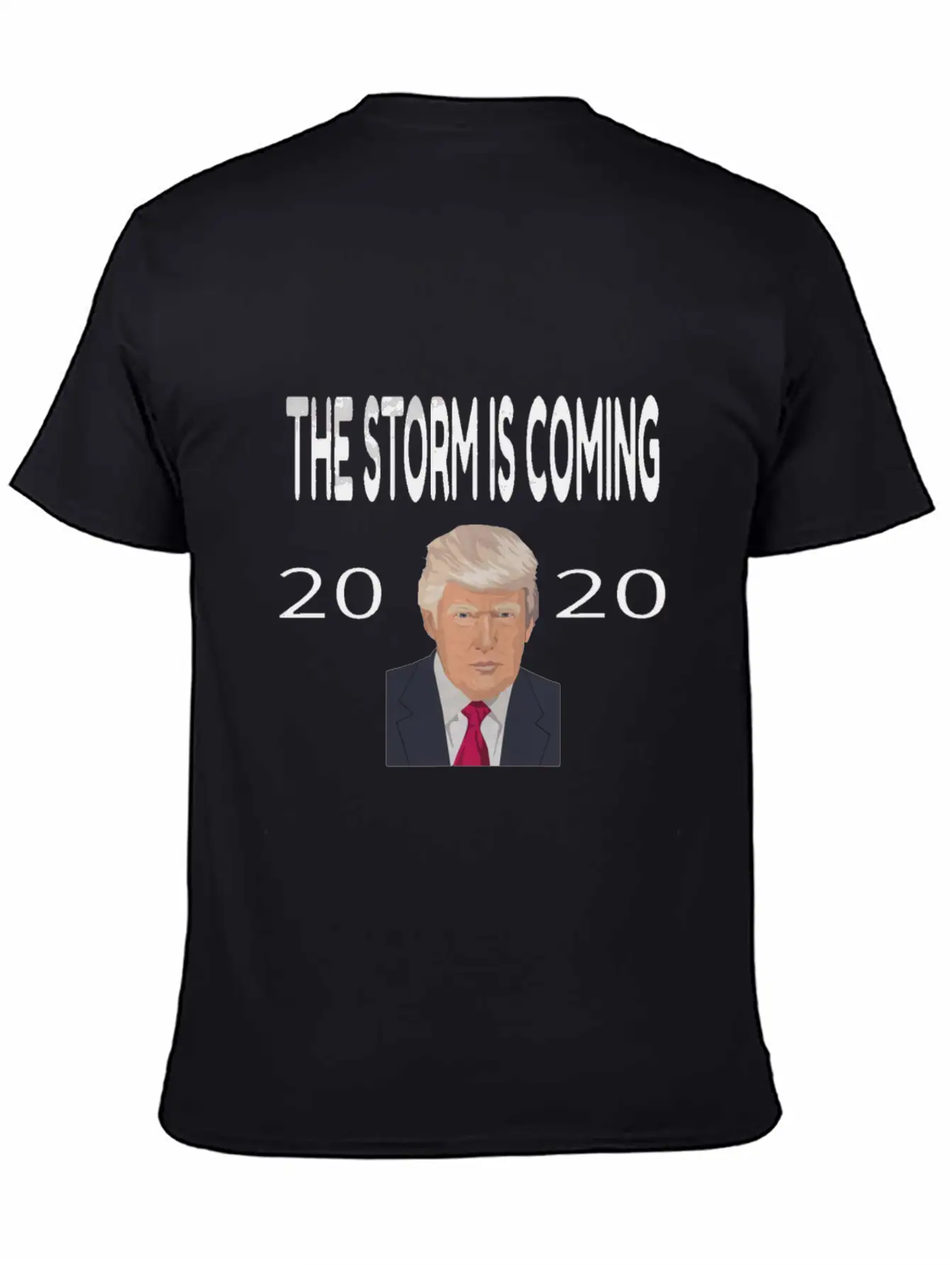 Trump The Storm Is Coming 2020 Essential Cotton Tee For Daily Outfits – Unisex Style