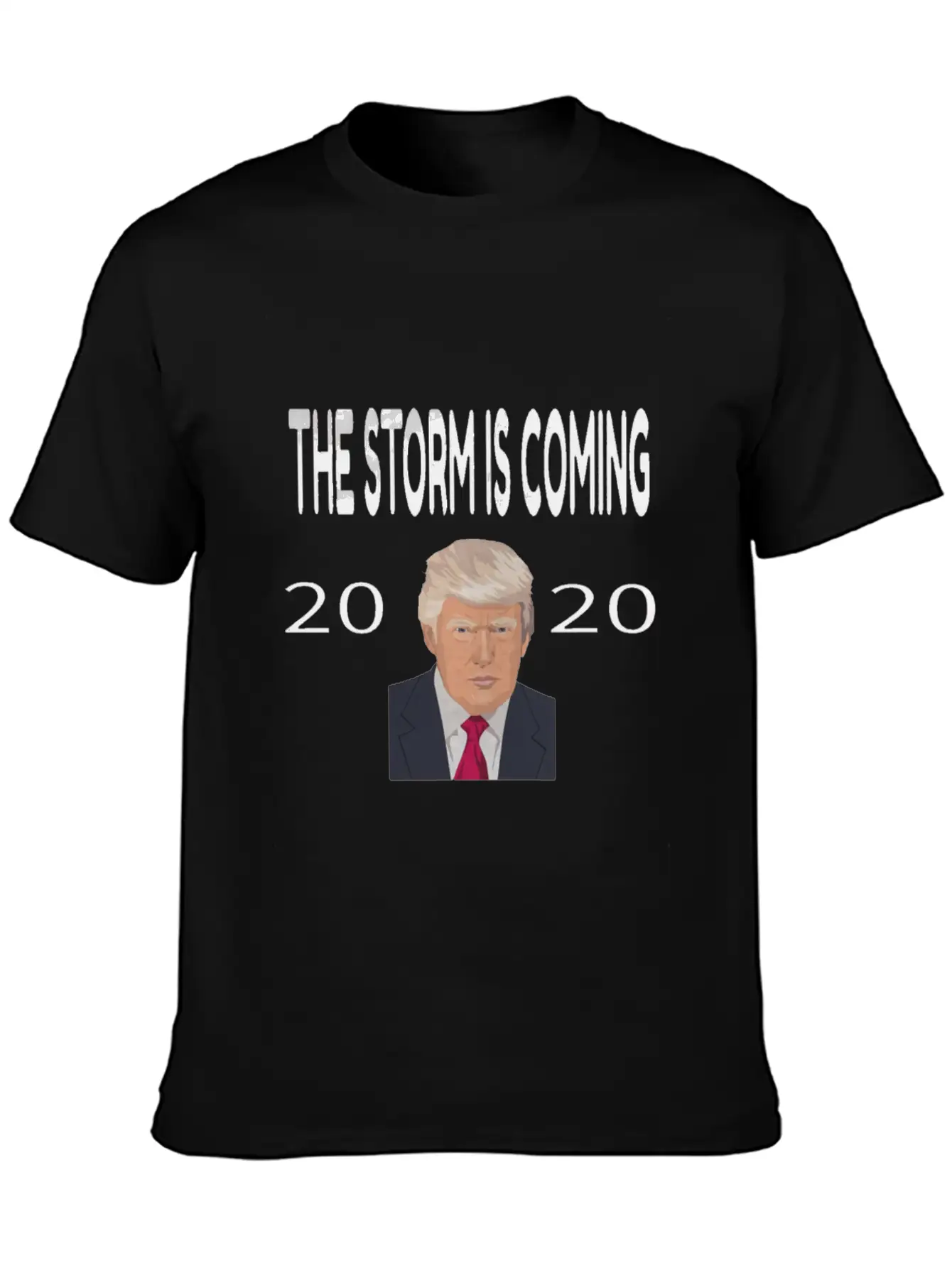 Trump The Storm Is Coming 2020 Essential Cotton Tee For Daily Outfits – Unisex Style