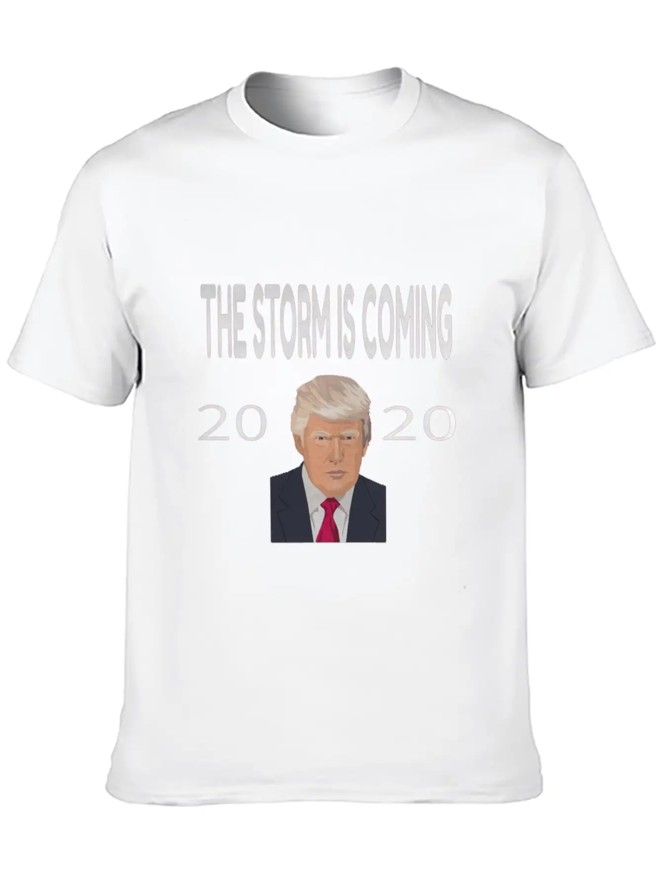 Trump The Storm Is Coming 2020 Essential Cotton Tee For Daily Outfits – Unisex Style