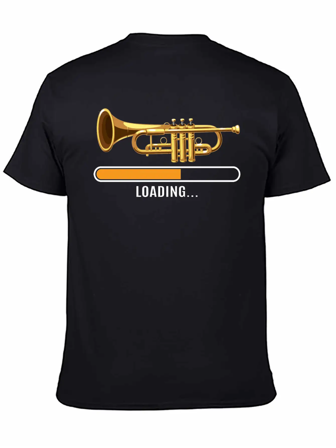 Trumpet Classic Fit Graphic Tee For Daily Comfort – Unisex Cotton Shirt