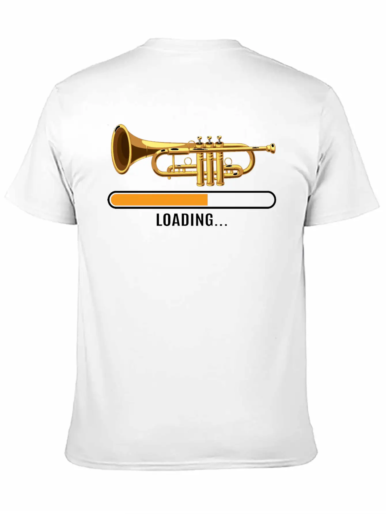 Trumpet Classic Fit Graphic Tee For Daily Comfort – Unisex Cotton Shirt