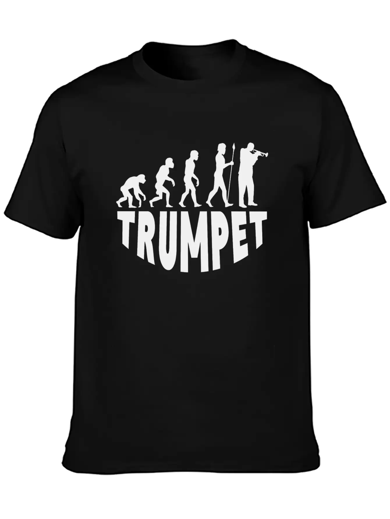 Trumpet Evolution Soft Cotton Short Sleeve Tee – Unisex Wardrobe Staple