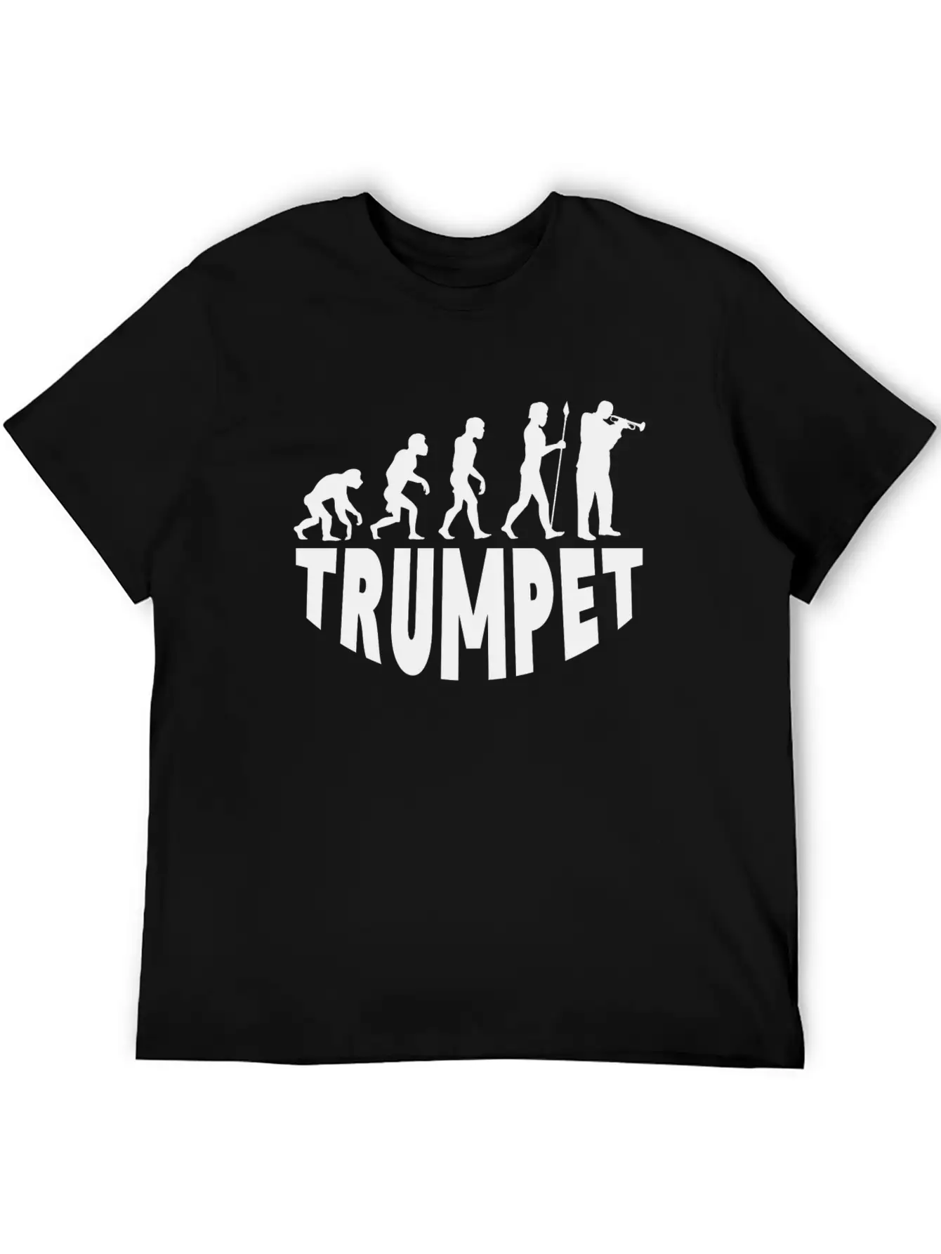 Trumpet Evolution Soft Cotton Short Sleeve Tee – Unisex Wardrobe Staple