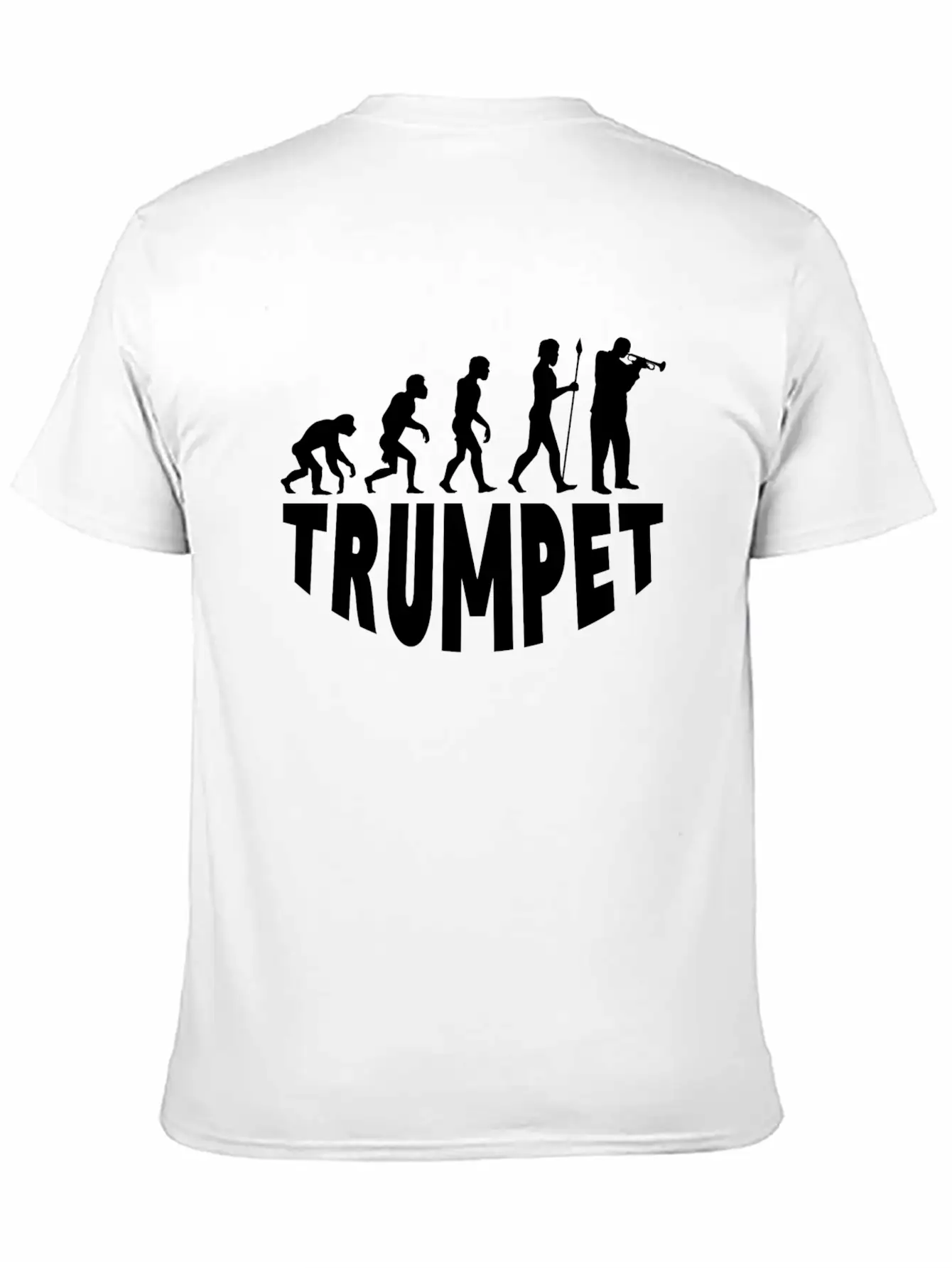 Trumpet Evolution Soft Cotton Short Sleeve Tee – Unisex Wardrobe Staple