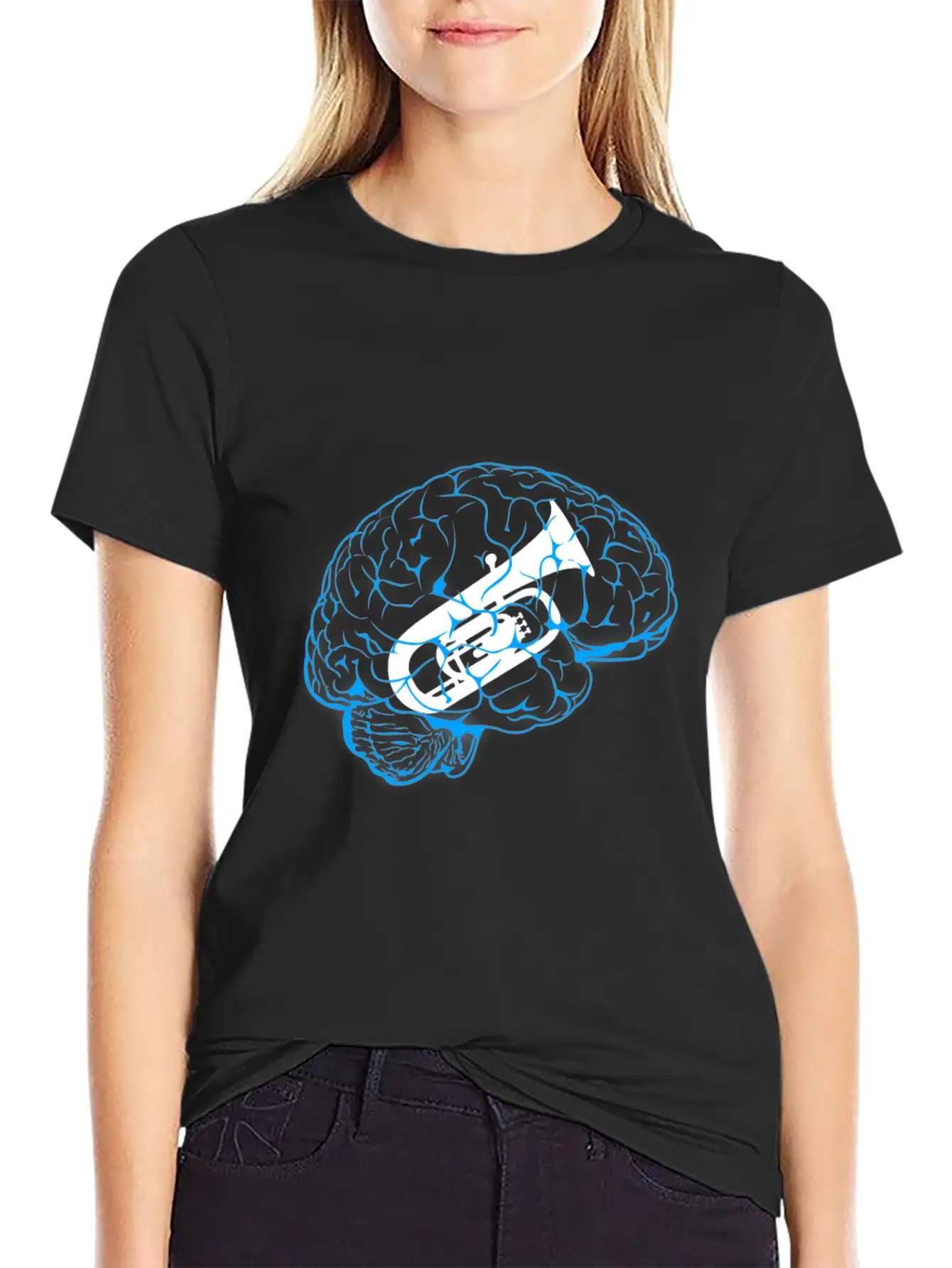 Trumpet In The Brain Soft Cotton Short Sleeve Tee – Unisex Wardrobe Staple