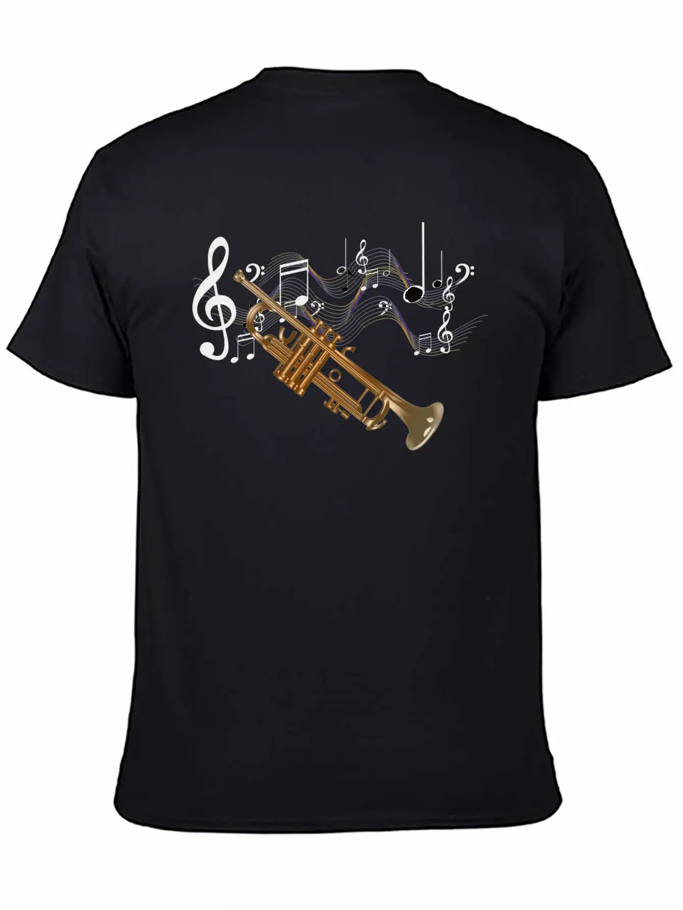 Trumpet Modern Fit Casual T-Shirt ��� Clean And Versatile Design