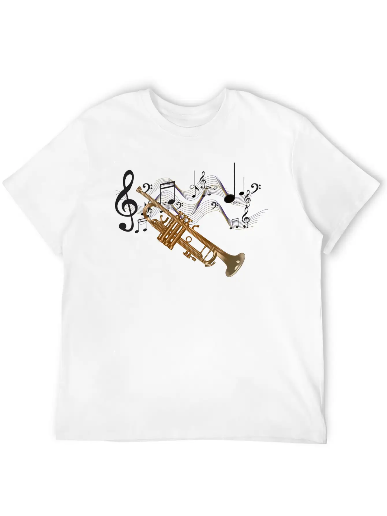 Trumpet Modern Fit Casual T-Shirt ��� Clean And Versatile Design