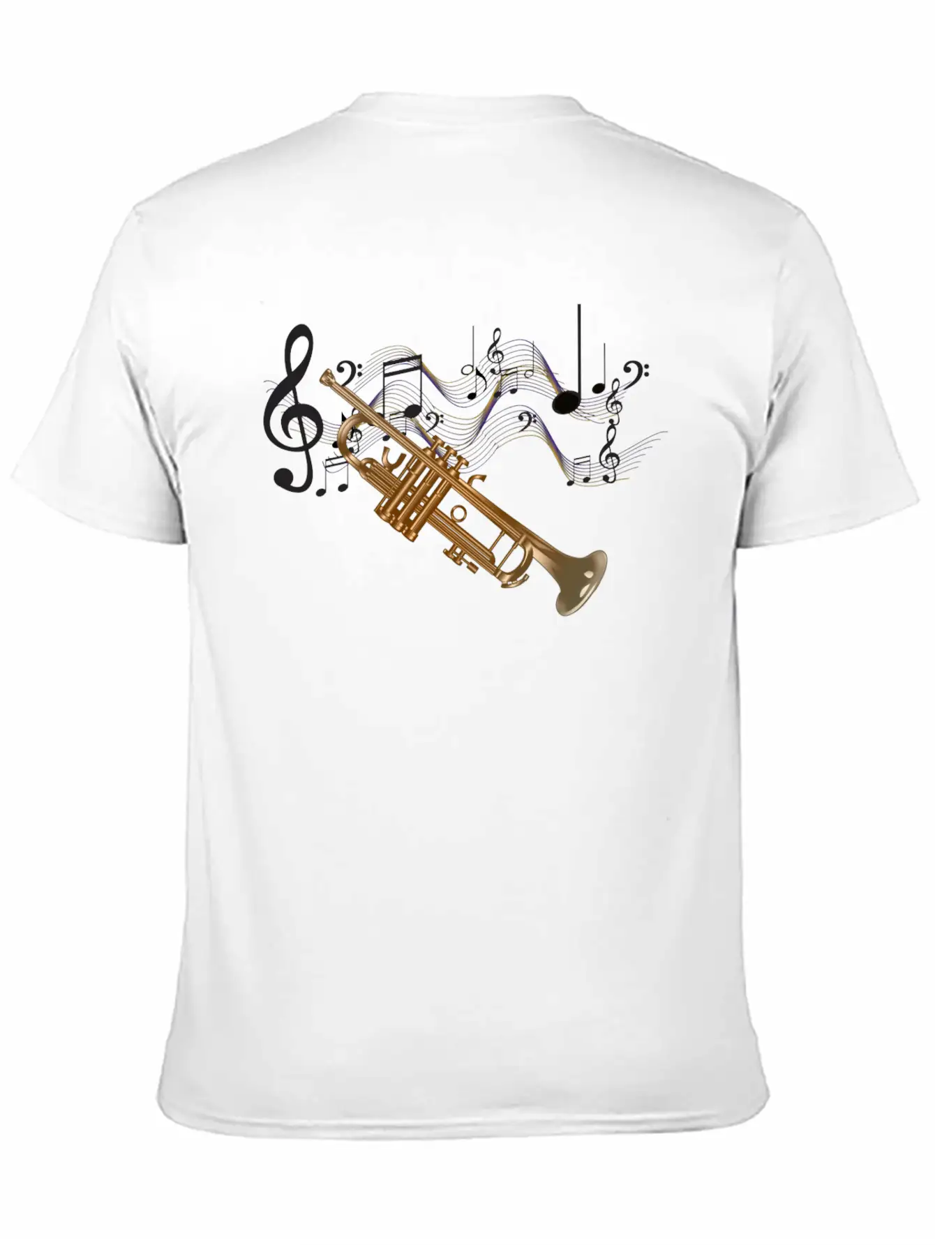 Trumpet Modern Fit Casual T-Shirt ��� Clean And Versatile Design