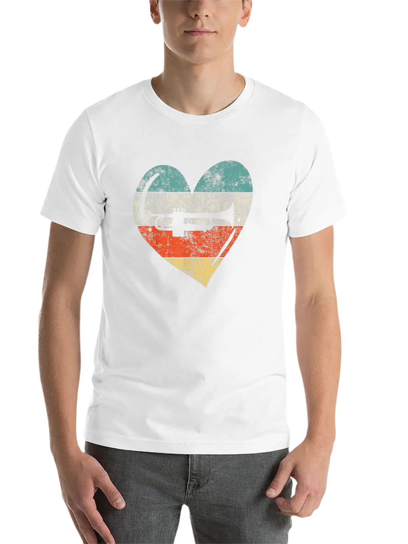 Trumpet Music Stylish Everyday T-Shirt – Unisex Basic Cotton Tee