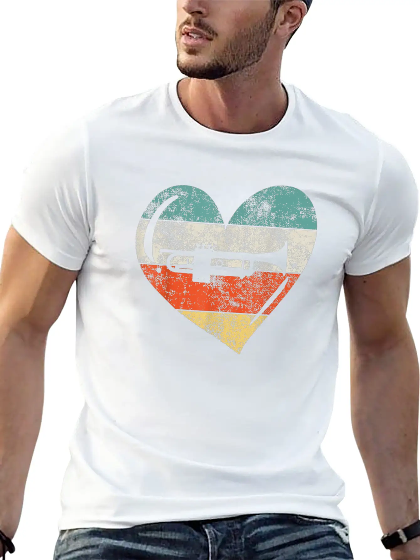 Trumpet Music Stylish Everyday T-Shirt – Unisex Basic Cotton Tee
