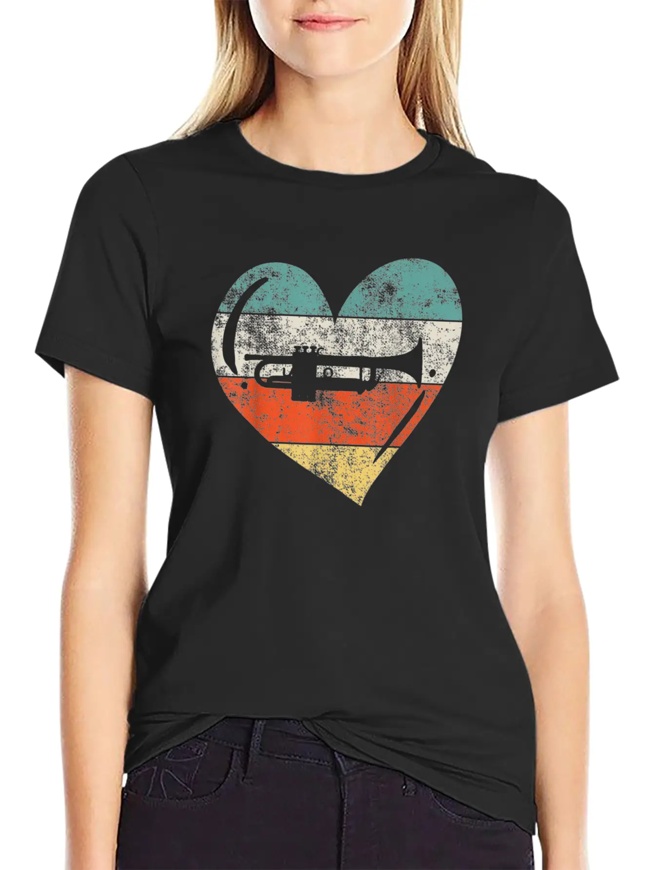 Trumpet Music Stylish Everyday T-Shirt – Unisex Basic Cotton Tee