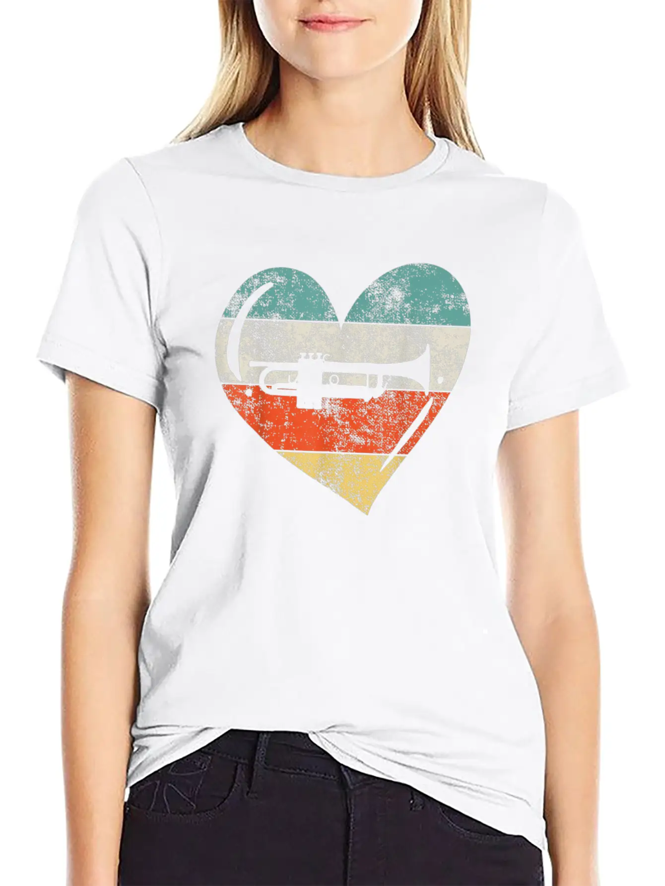 Trumpet Music Stylish Everyday T-Shirt – Unisex Basic Cotton Tee