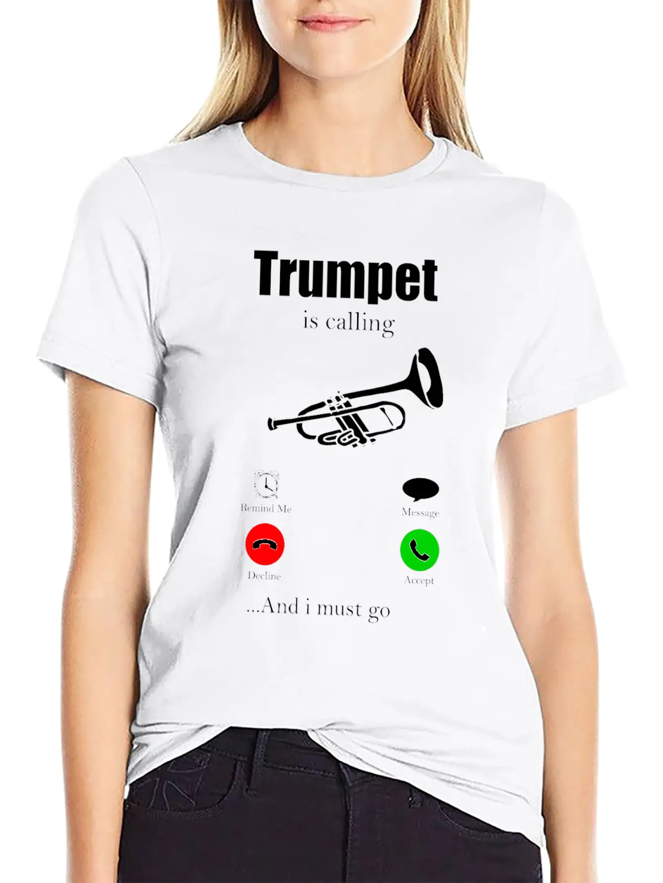 Trumpet Orchestra Gift For Musician Instrument Soft Cotton Short Sleeve Tee – Unisex Wardrobe Staple