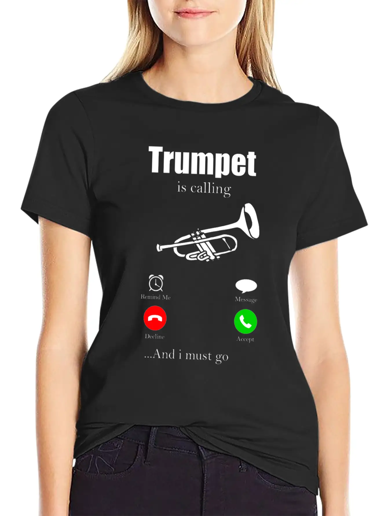 Trumpet Orchestra Gift For Musician Instrument Soft Cotton Short Sleeve Tee – Unisex Wardrobe Staple