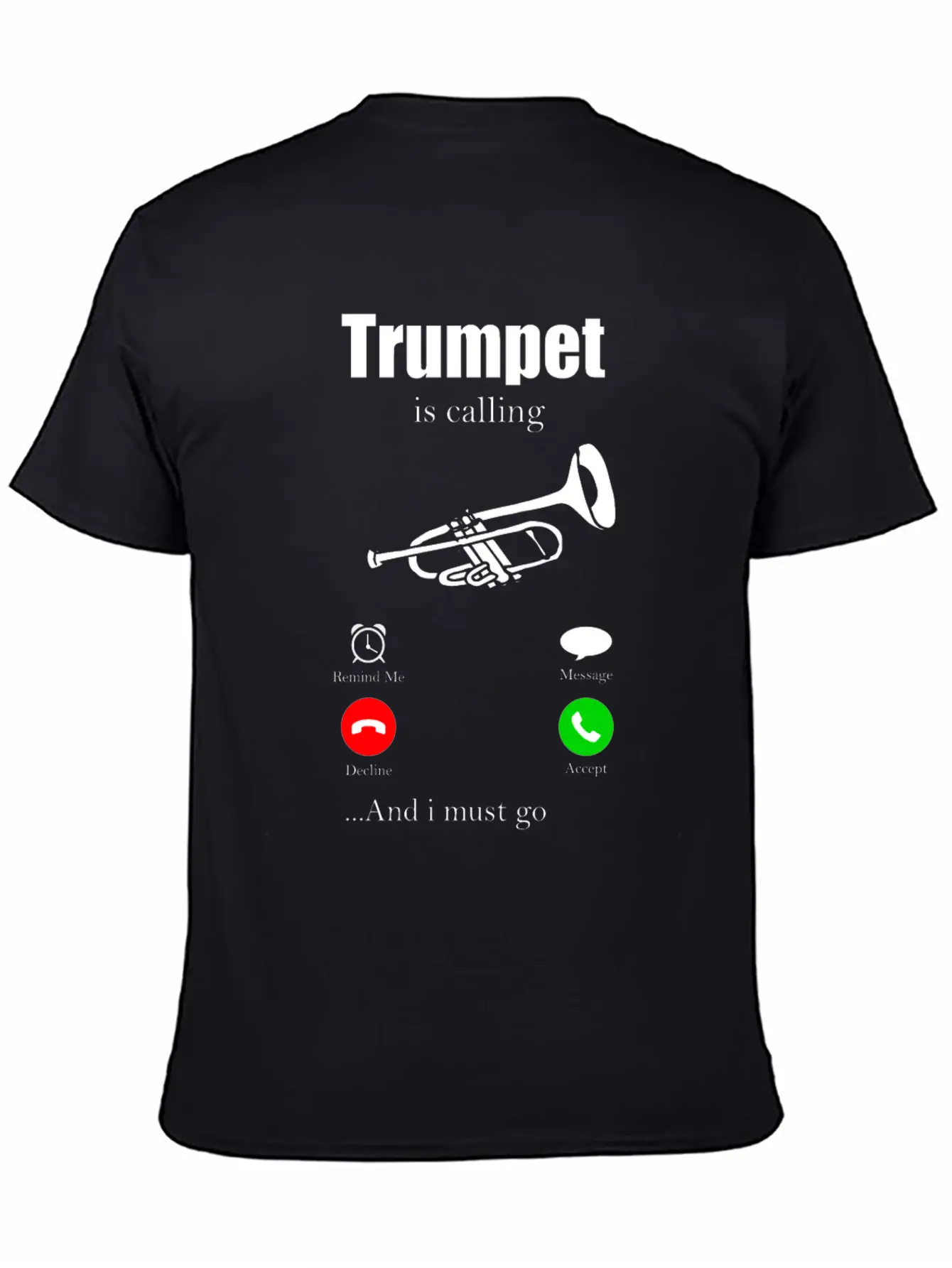 Trumpet Orchestra Gift For Musician Instrument Soft Cotton Short Sleeve Tee – Unisex Wardrobe Staple