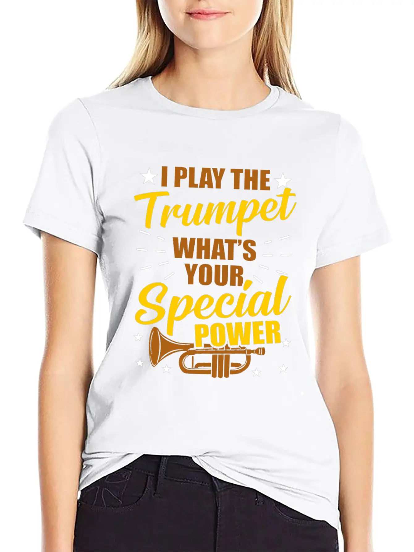 Trumpet Play Trumpet Band Gift Comfortable Minimalist Graphic Tee – Summer Style Essential