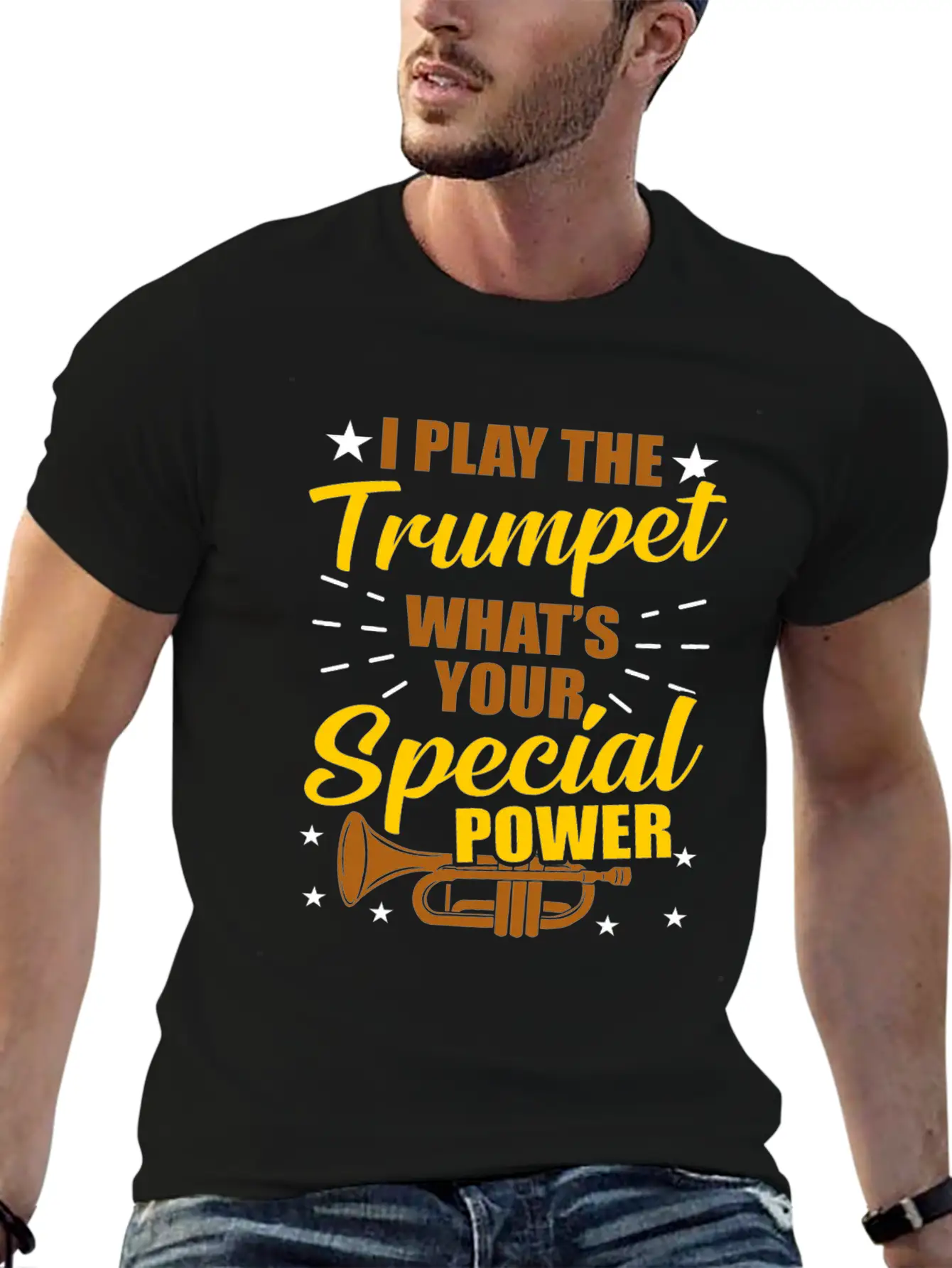 Trumpet Play Trumpet Band Gift Comfortable Minimalist Graphic Tee – Summer Style Essential