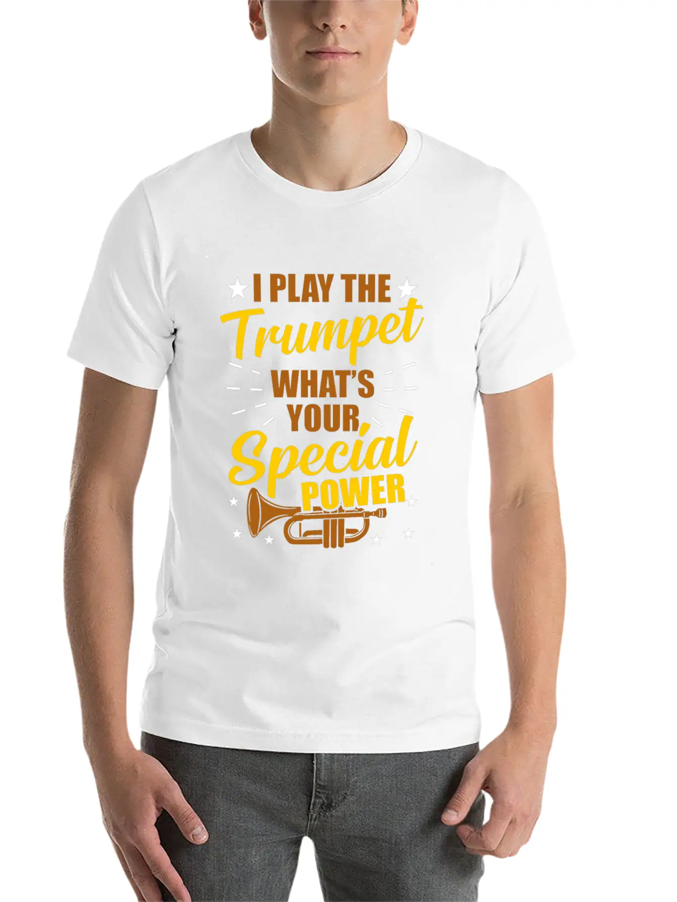 Trumpet Play Trumpet Band Gift Comfortable Minimalist Graphic Tee – Summer Style Essential