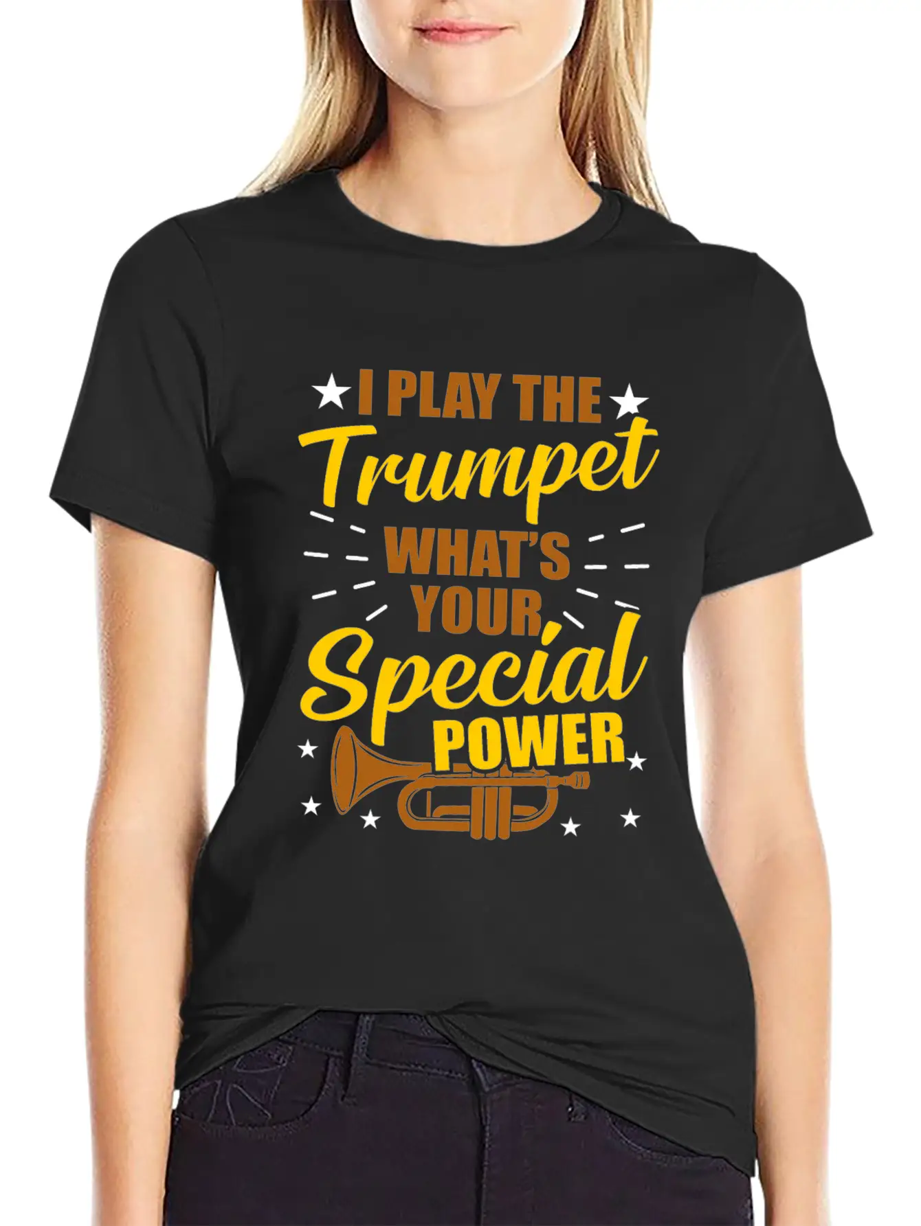 Trumpet Play Trumpet Band Gift Comfortable Minimalist Graphic Tee – Summer Style Essential