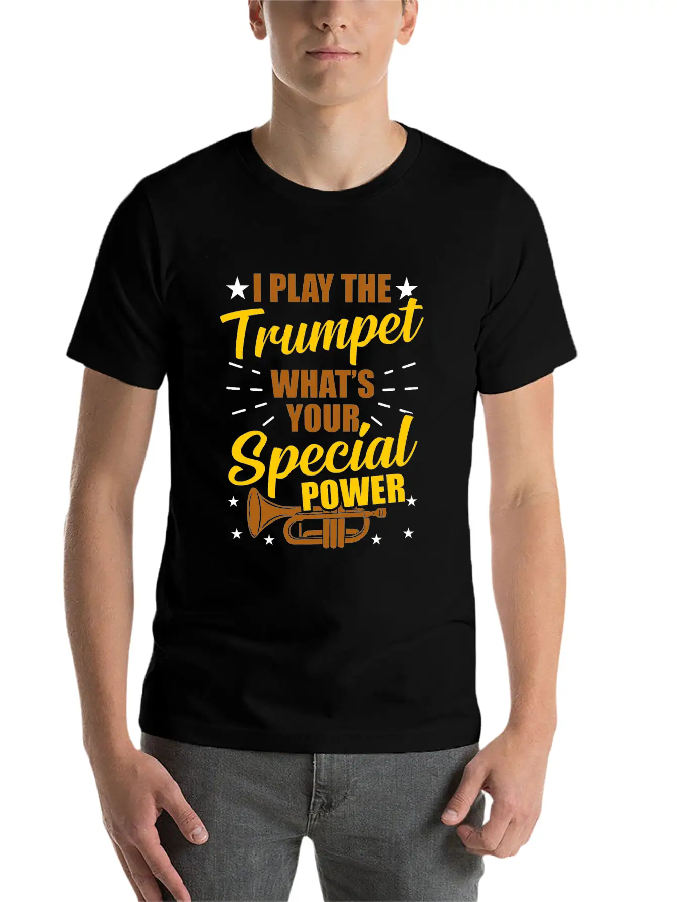 Trumpet Play Trumpet Band Gift Comfortable Minimalist Graphic Tee – Summer Style Essential