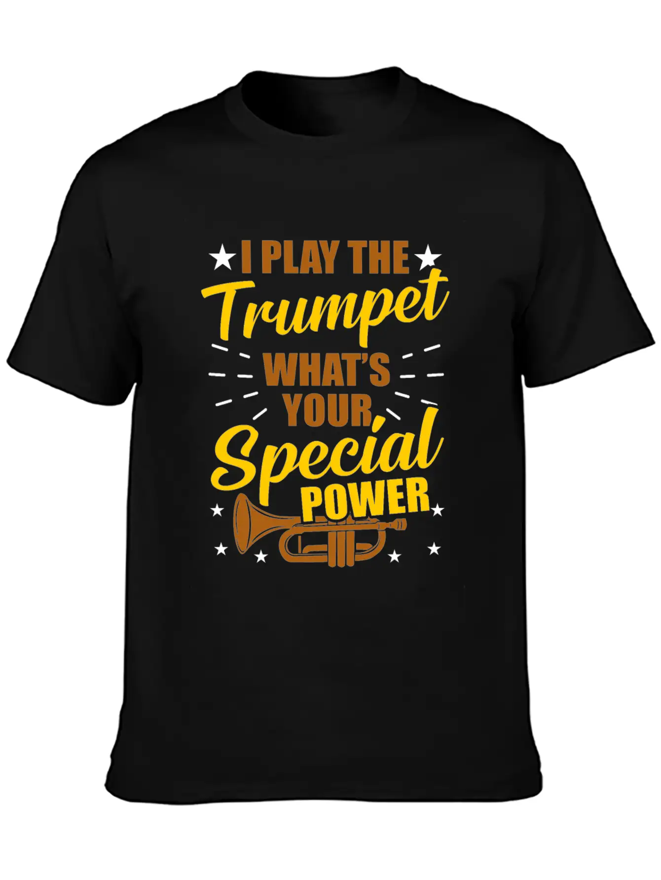 Trumpet Play Trumpet Band Gift Comfortable Minimalist Graphic Tee – Summer Style Essential