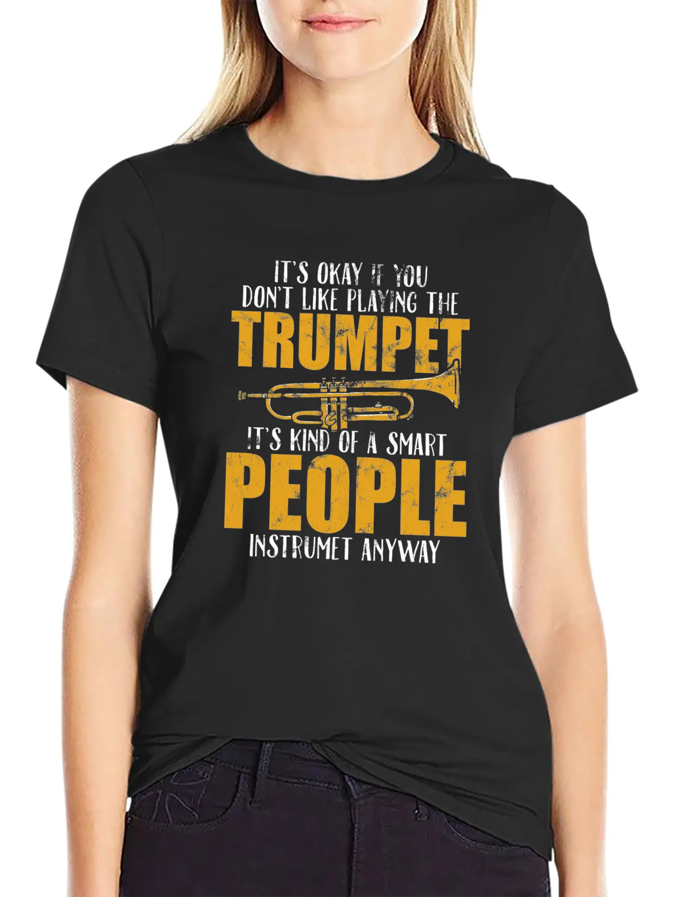 Trumpet Players Relaxed Everyday Tee – Lightweight And Durable Cotton
