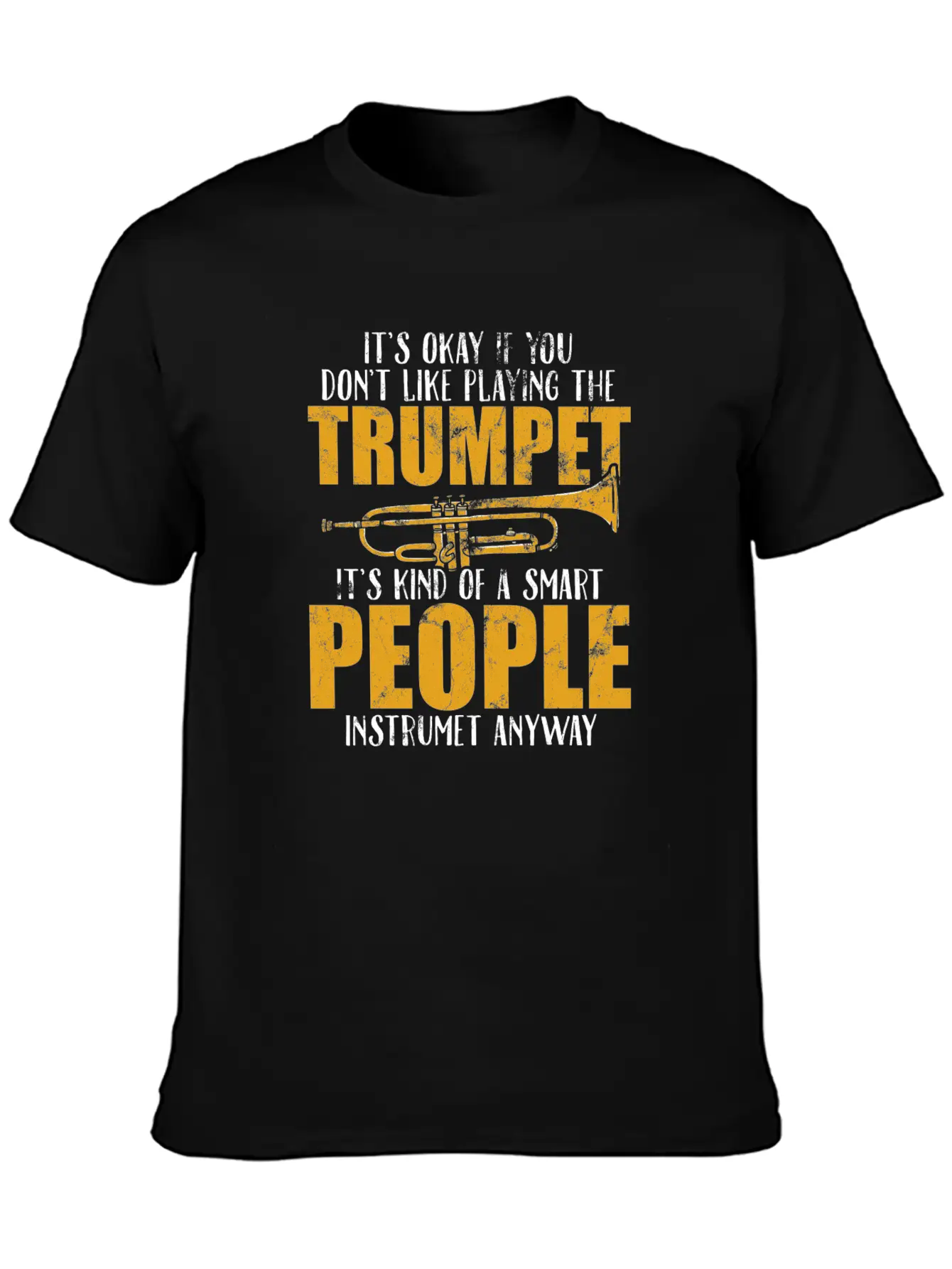 Trumpet Players Relaxed Everyday Tee – Lightweight And Durable Cotton